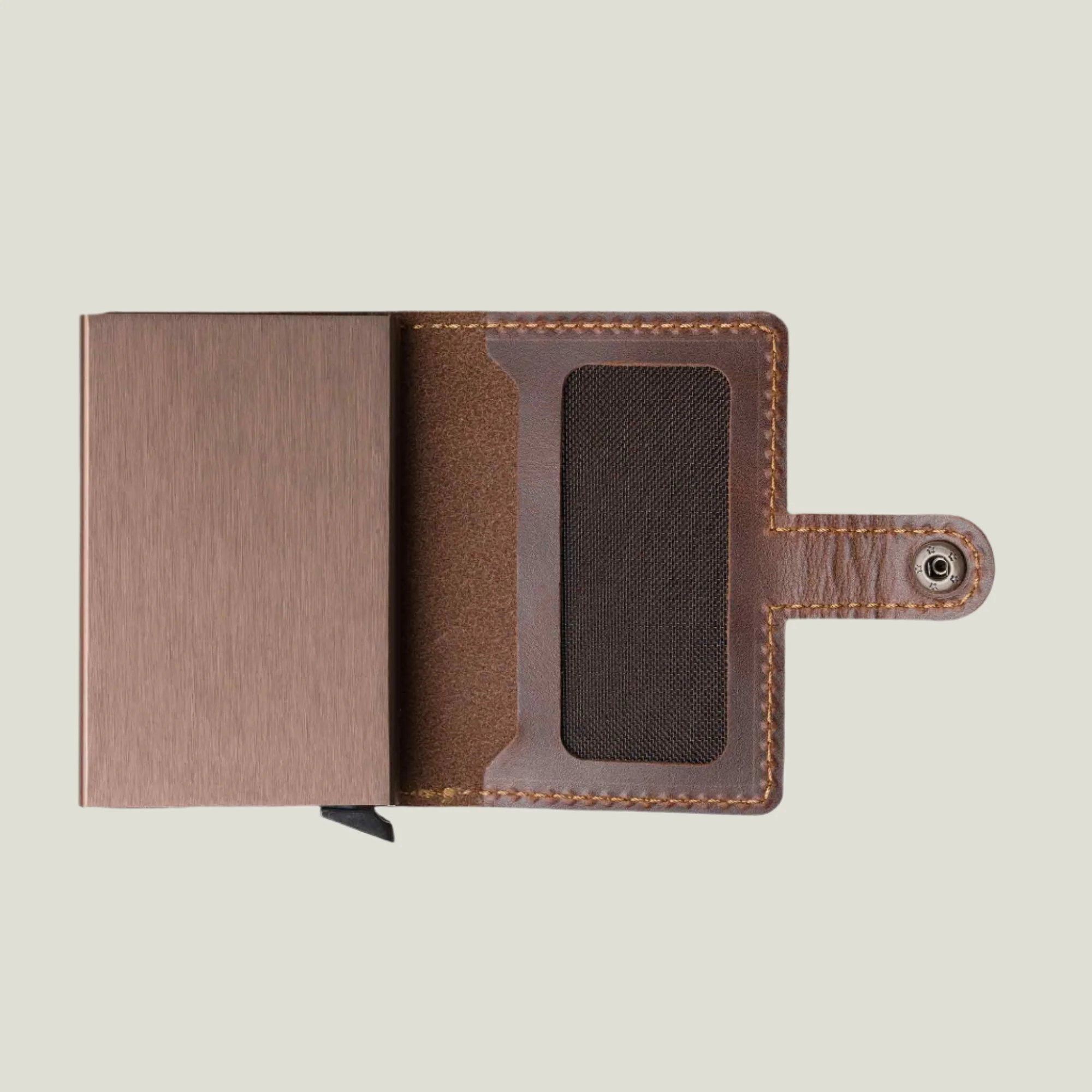 Agustine Leather Wallet | Antique Brown - Image 4