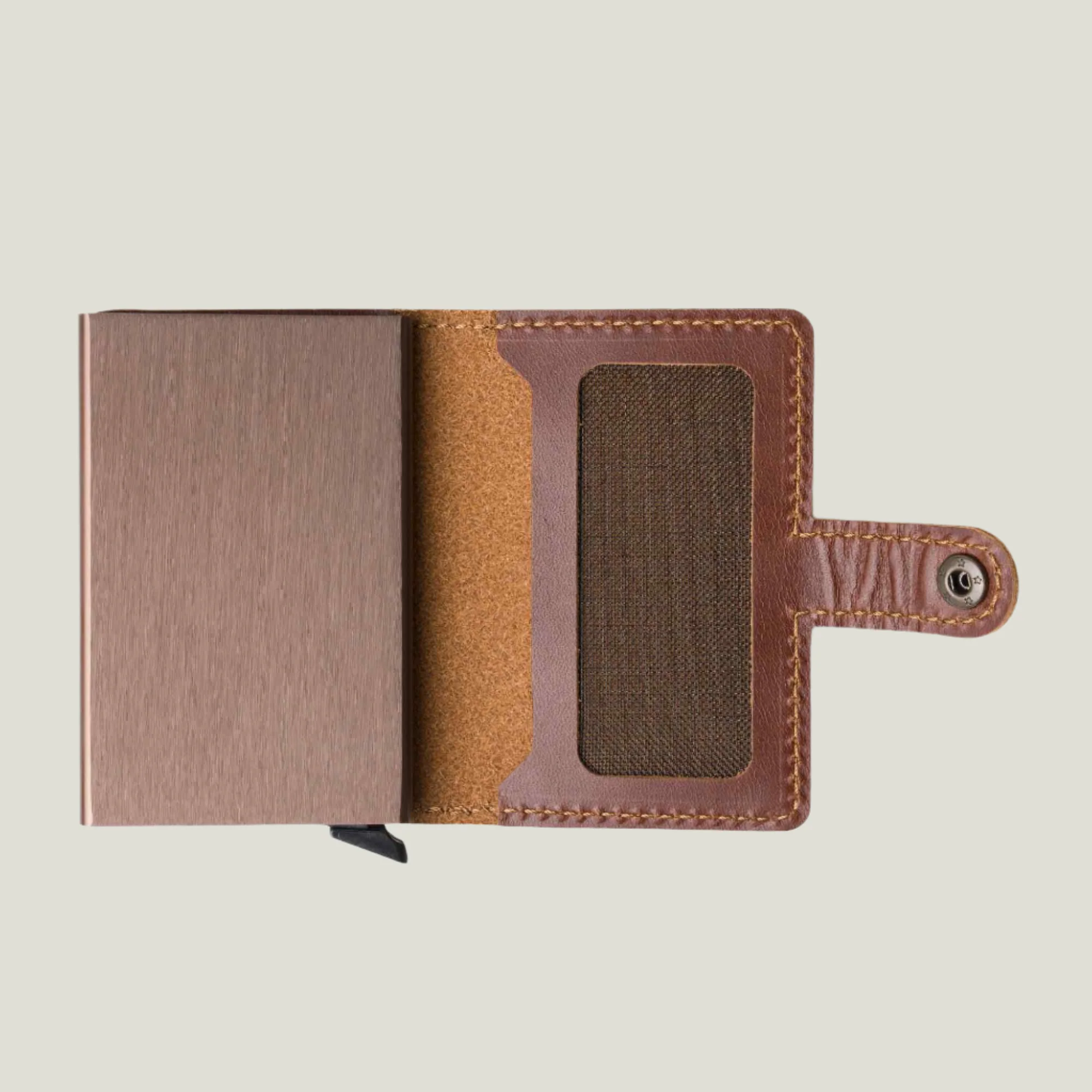Agustine Leather Wallet | Rum Brown - Image 4