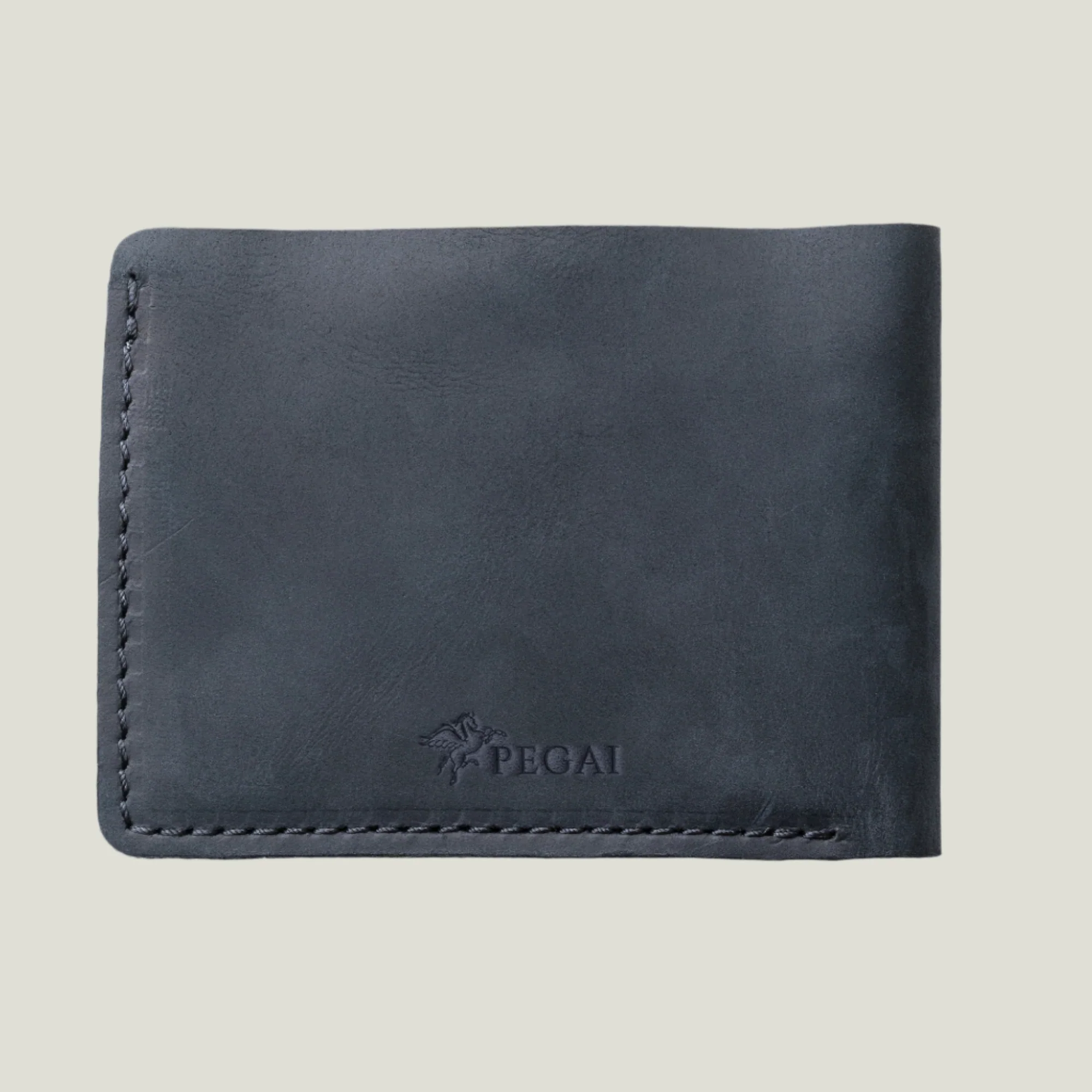 Bureau Leather Bifold Wallet | Charcoal Black - Image 5