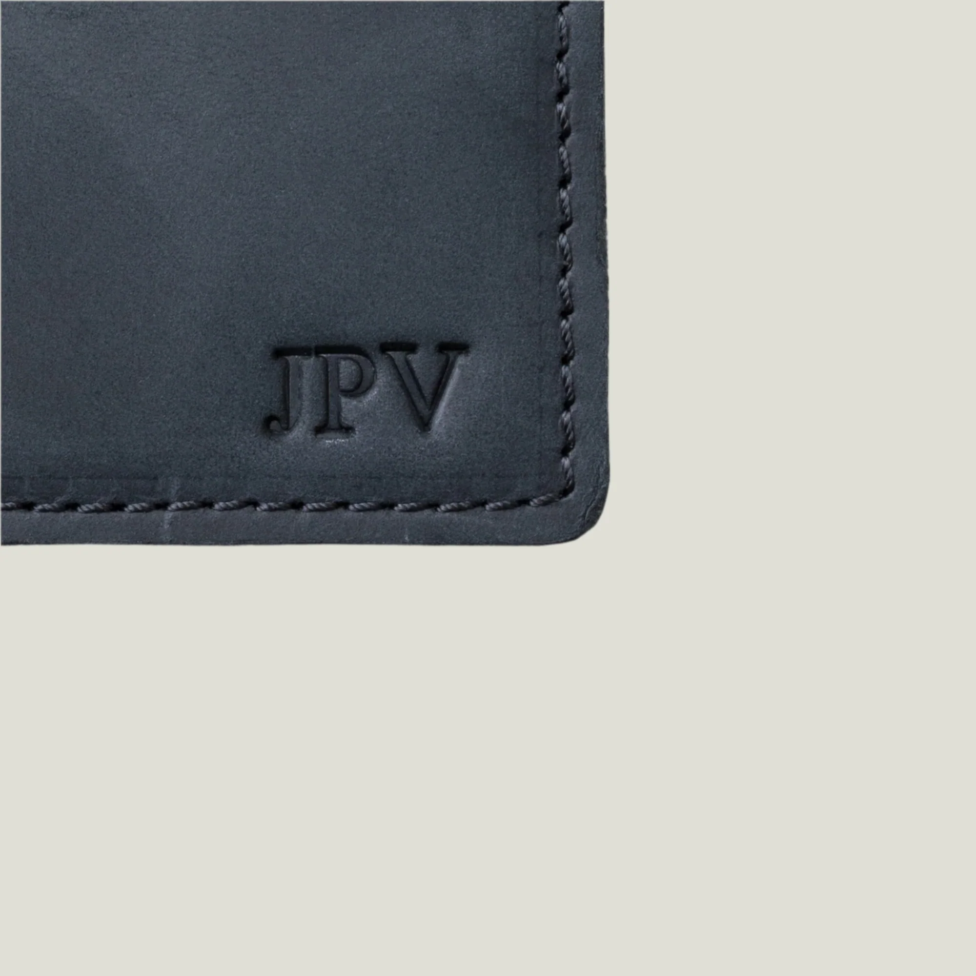 Bureau Leather Bifold Wallet | Charcoal Black - Image 7