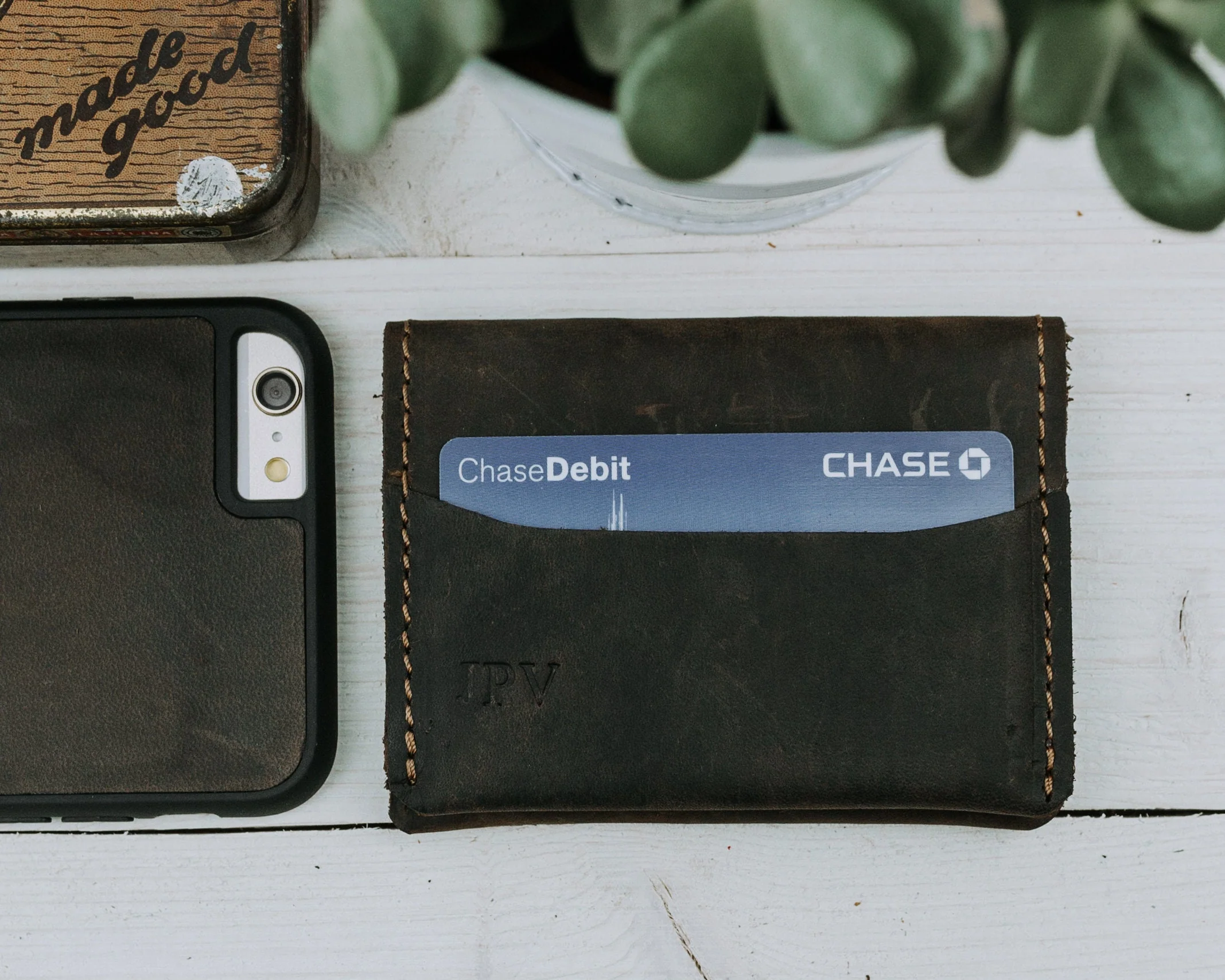 Champaign Leather Wallet | Chestnut Brown - Image 7