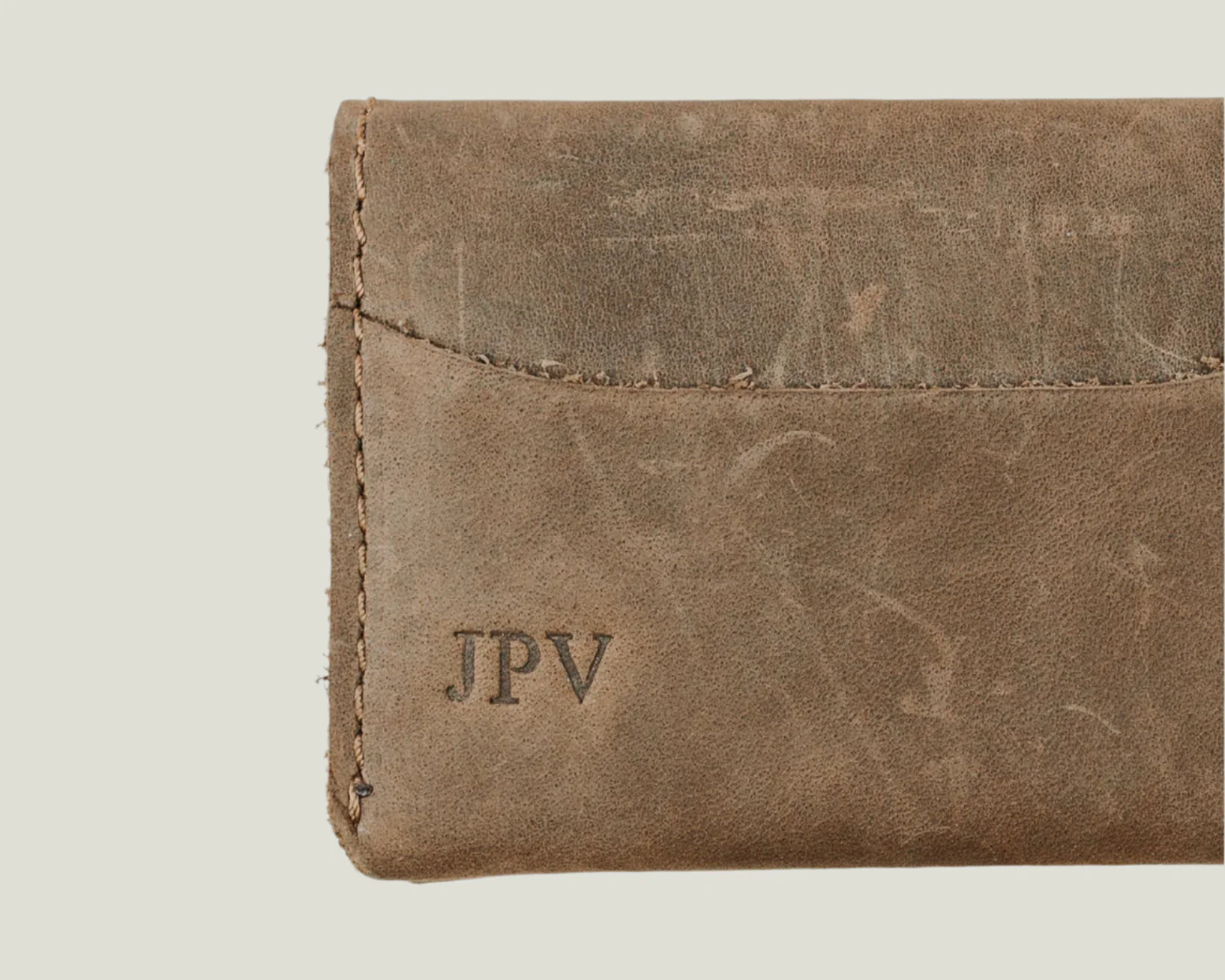 Champaign Leather Wallet | Sand Brown - Image 4