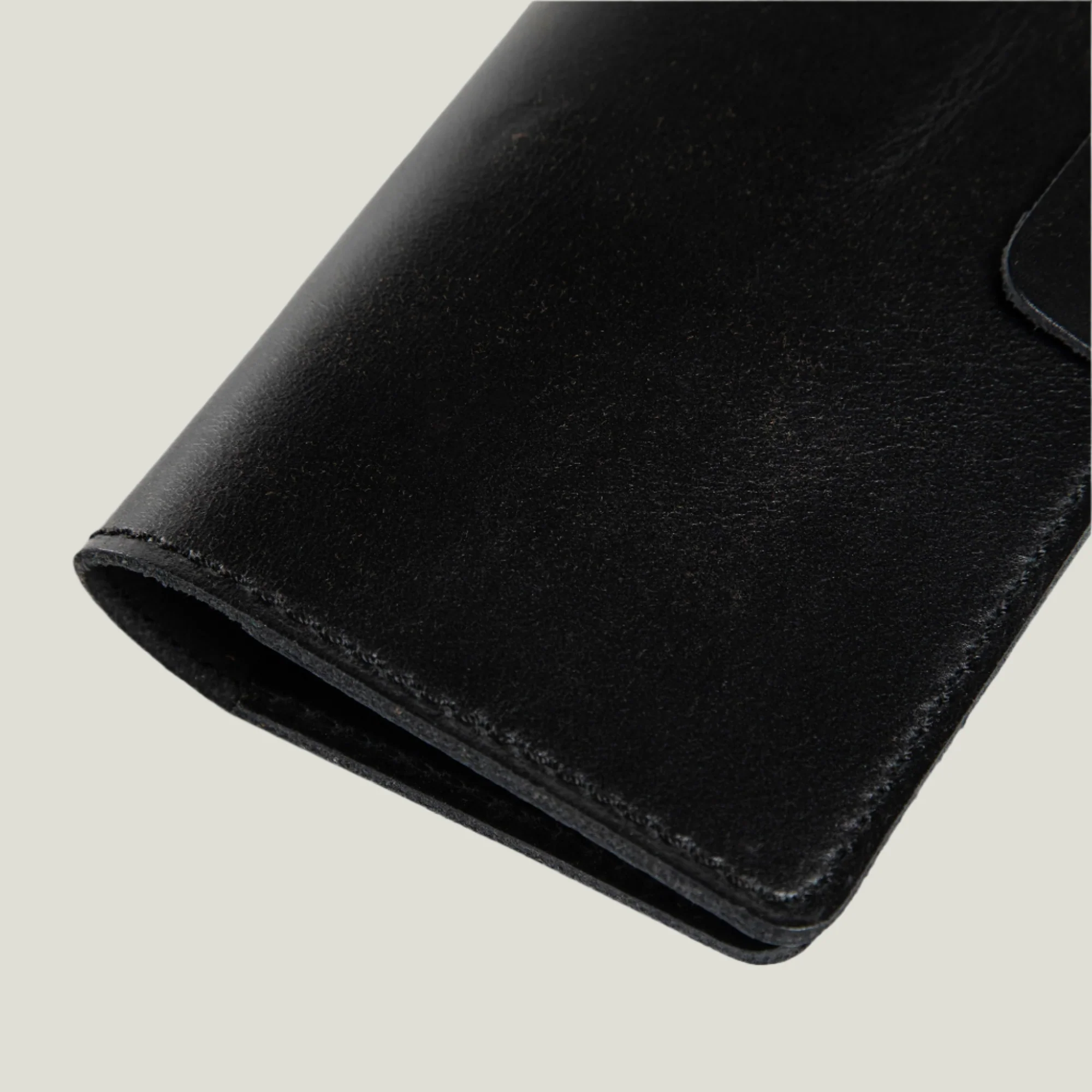Clark Leather Checkbook Cover | Dexios Black - Image 3