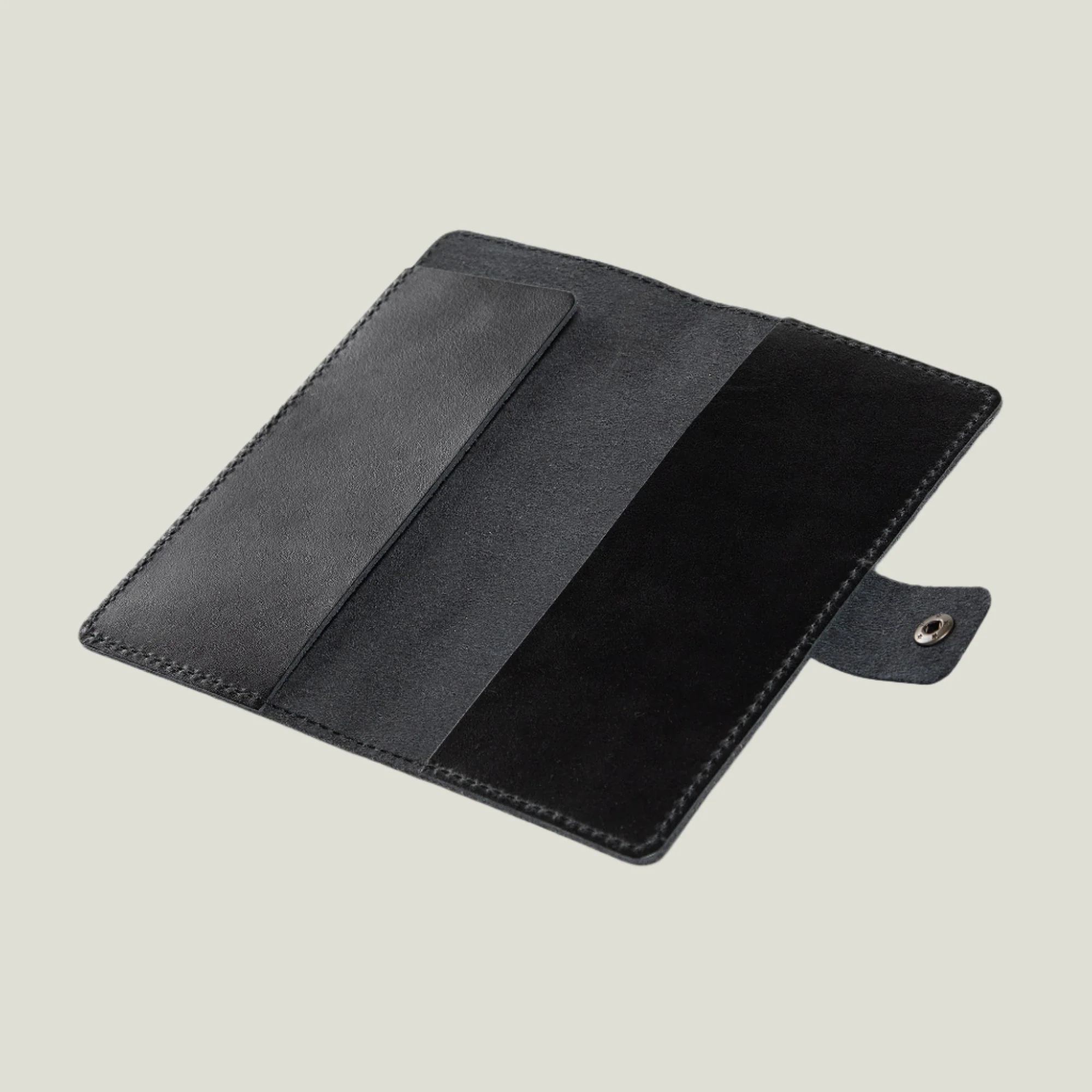 Clark Leather Checkbook Cover | Dexios Black - Image 4