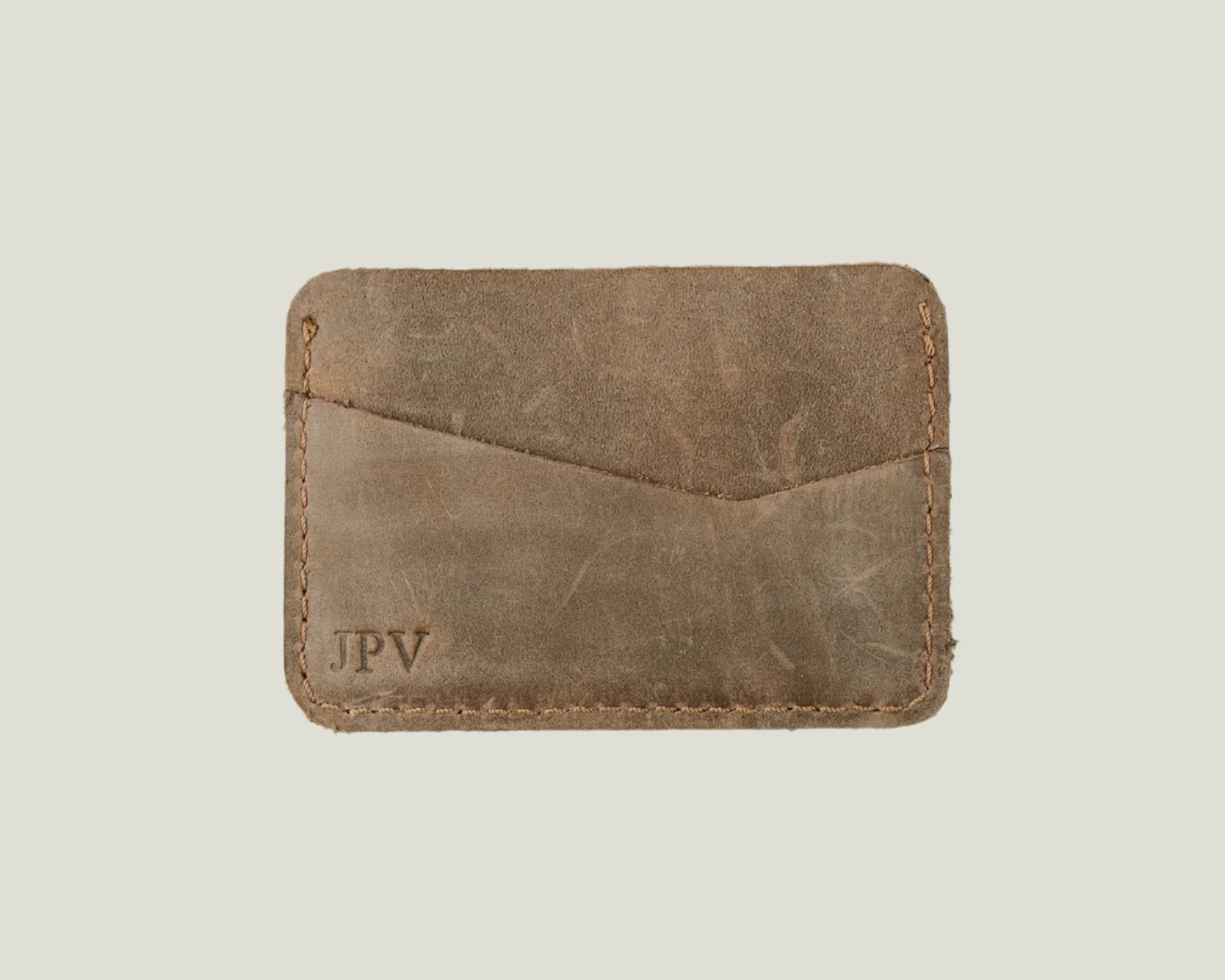 Clay Leather Cardholder | Sand Brown - Image 7