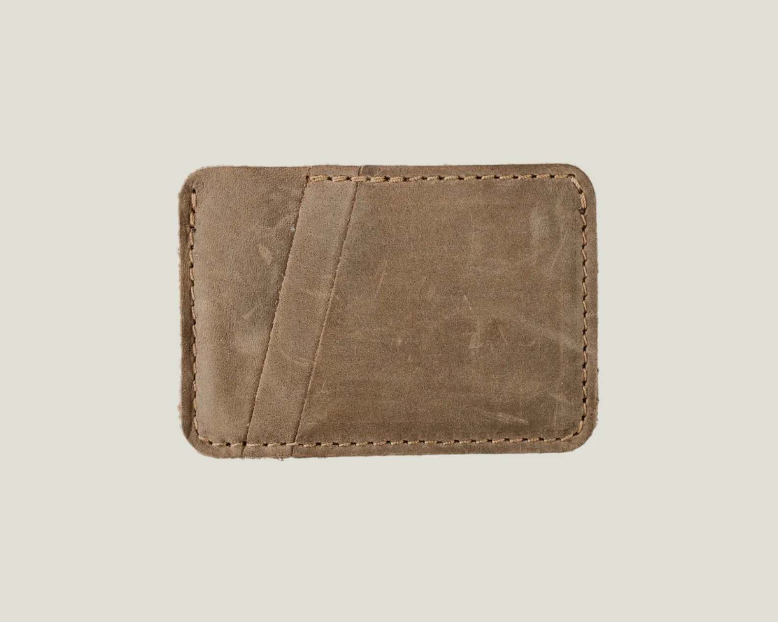 Clay Leather Cardholder | Sand Brown - Image 8
