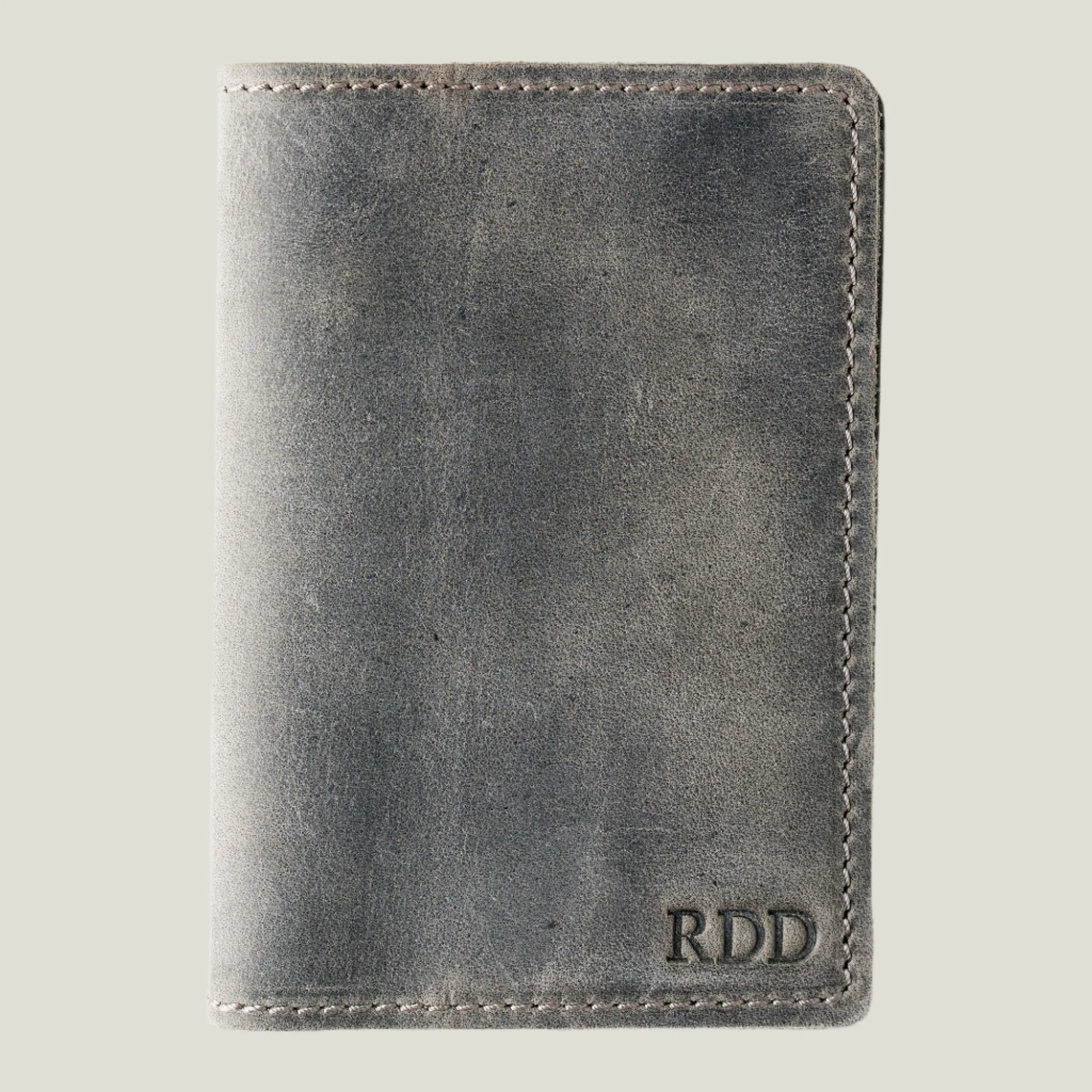 DeKalb Leather Passport Cover | Rock Gray - Image 3