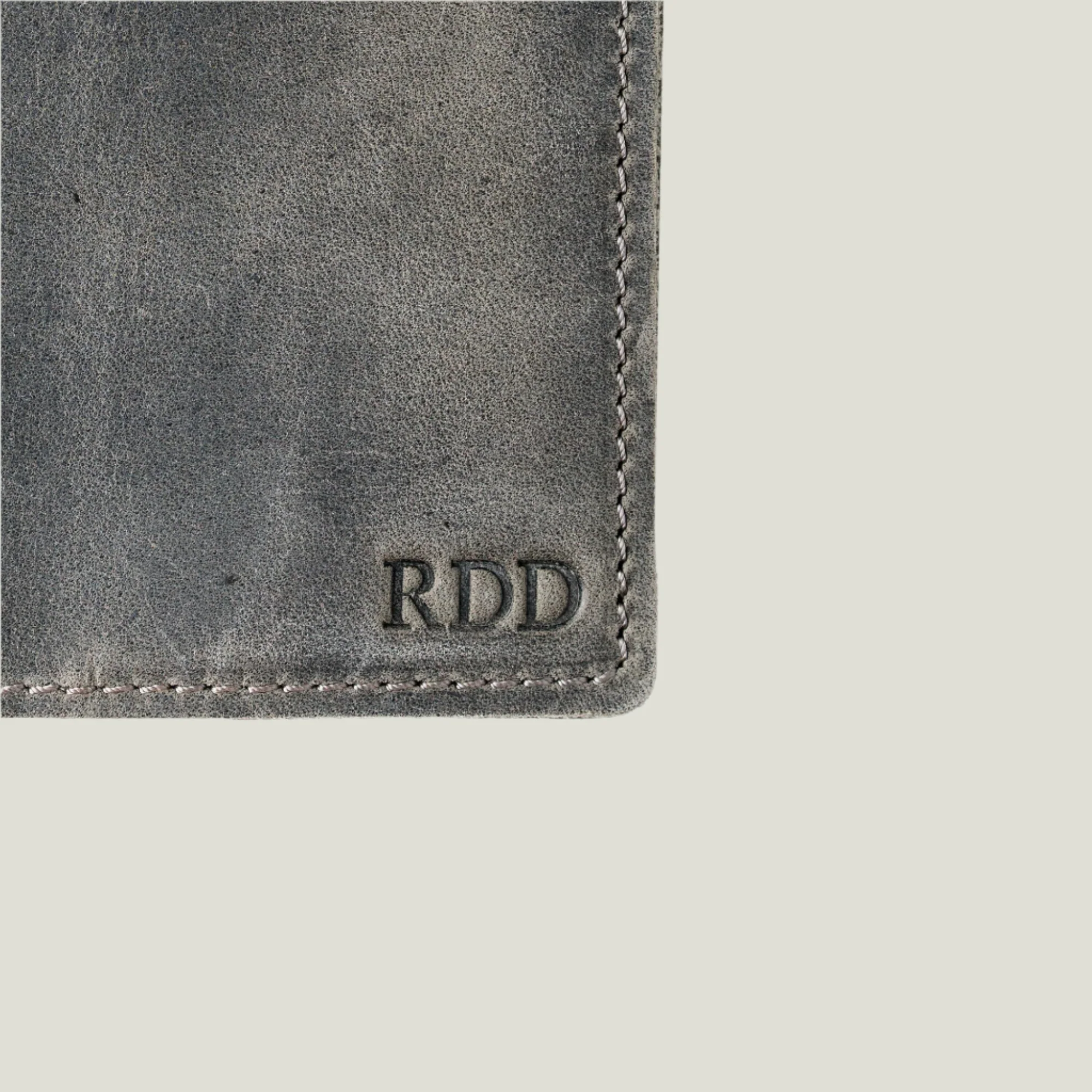 DeKalb Leather Passport Cover | Rock Gray - Image 4