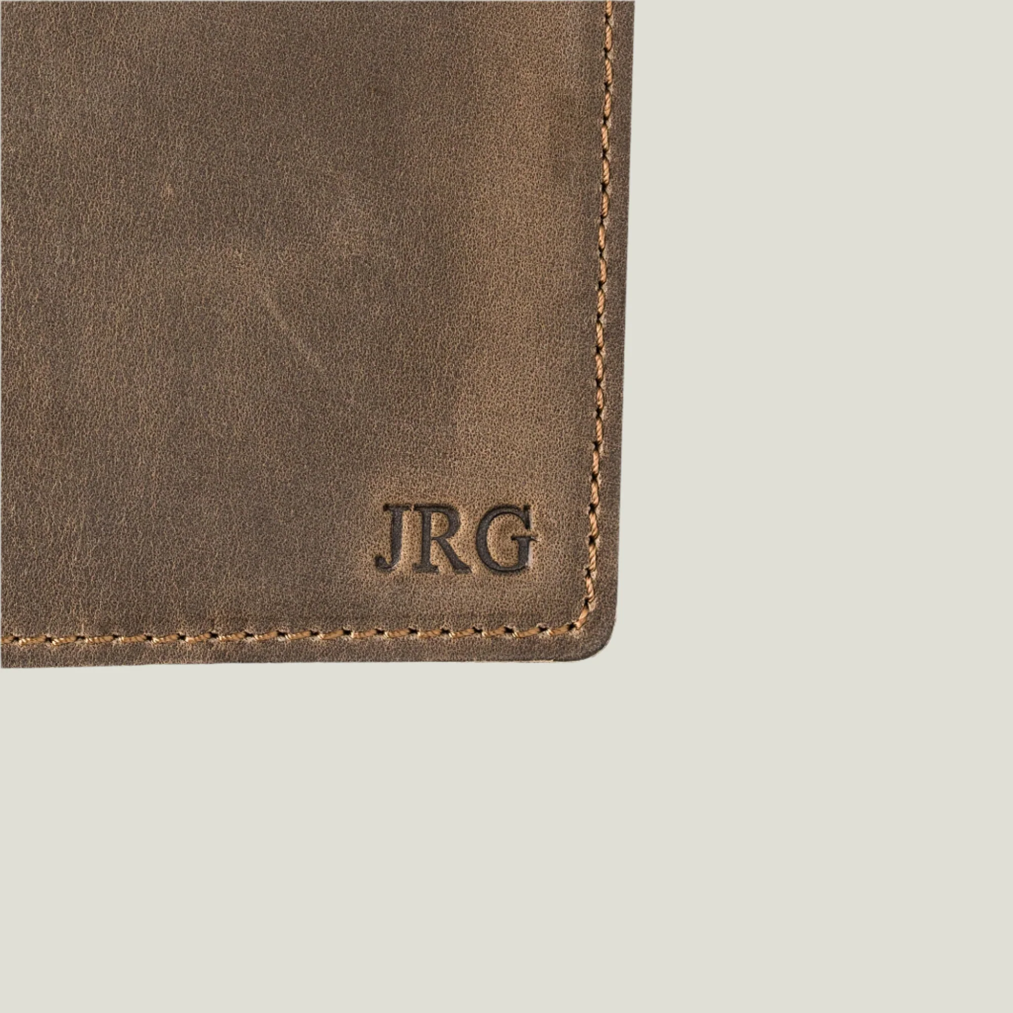 DeKalb Leather Passport Cover | Sand Brown - Image 4