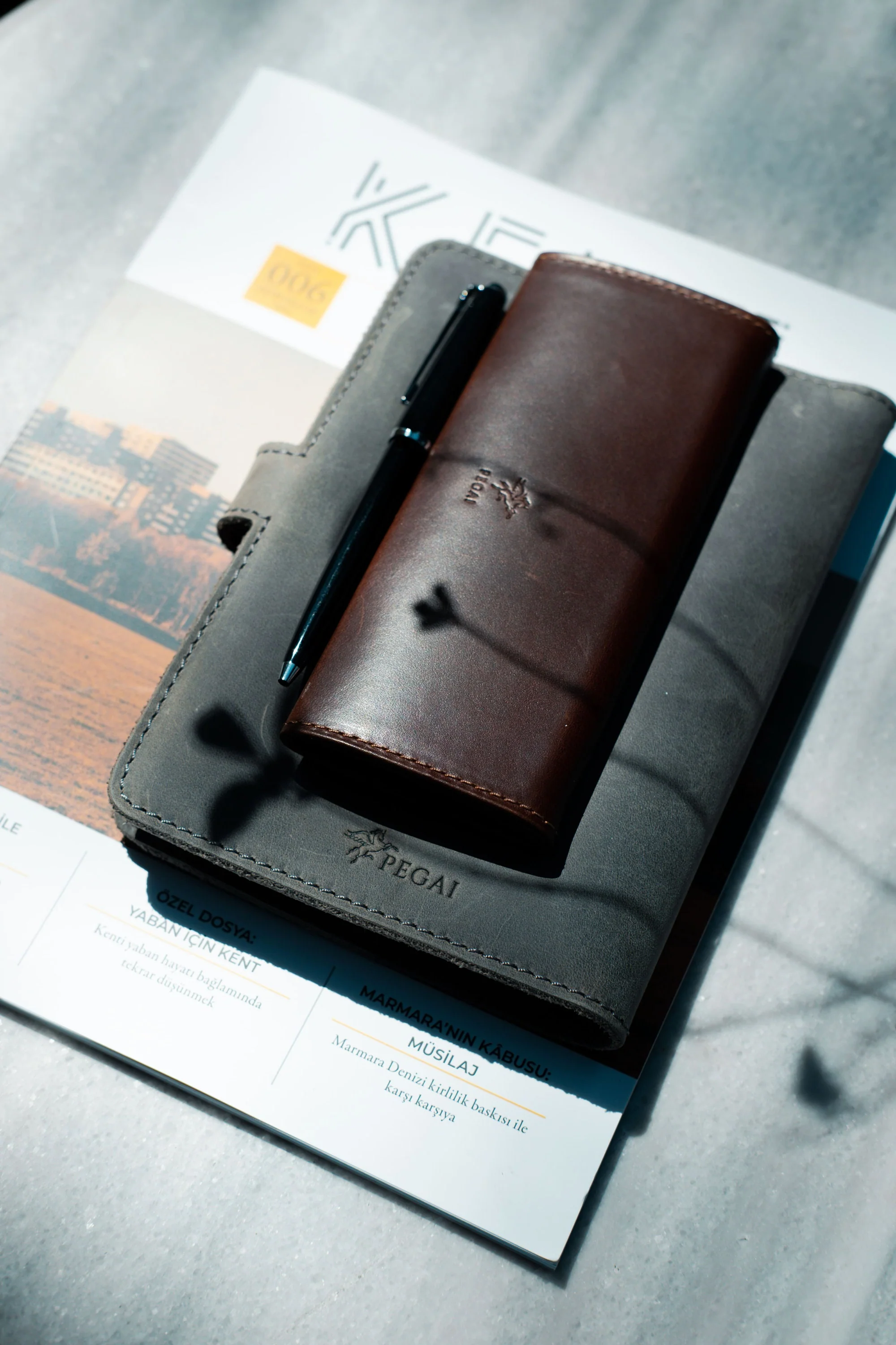 Elm Leather Eyeglasses Case | Antique - Image 7