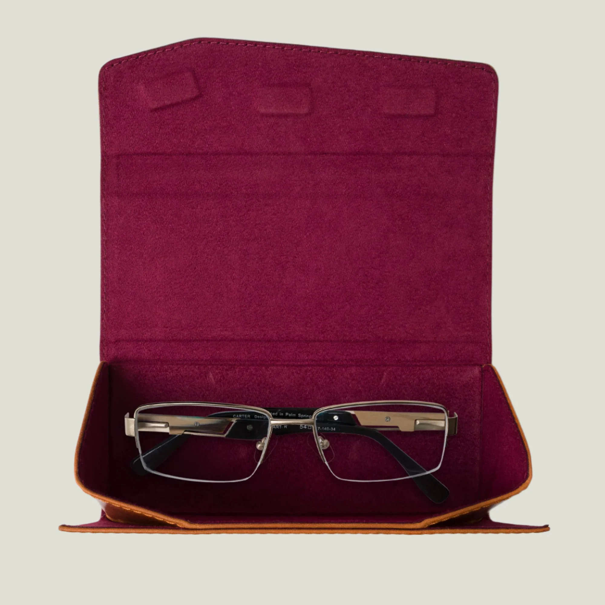 Elm Leather Eyeglasses Case | Whiskey - Image 3