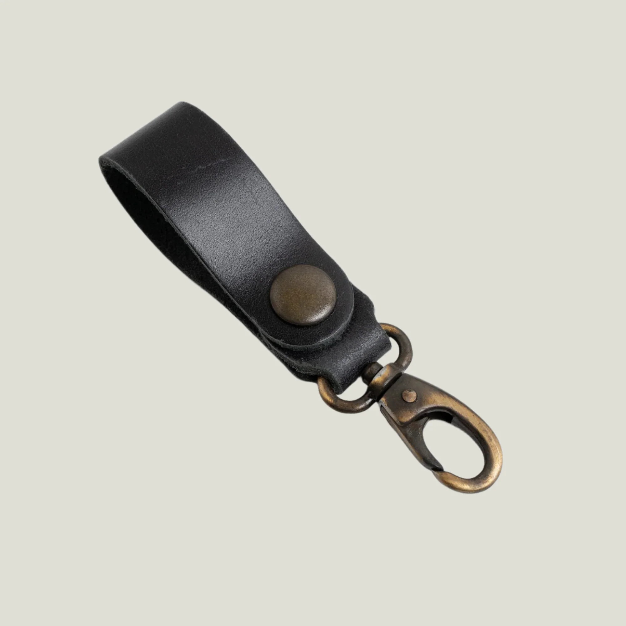Harry Men's Leather Belt | Black & White - Image 3