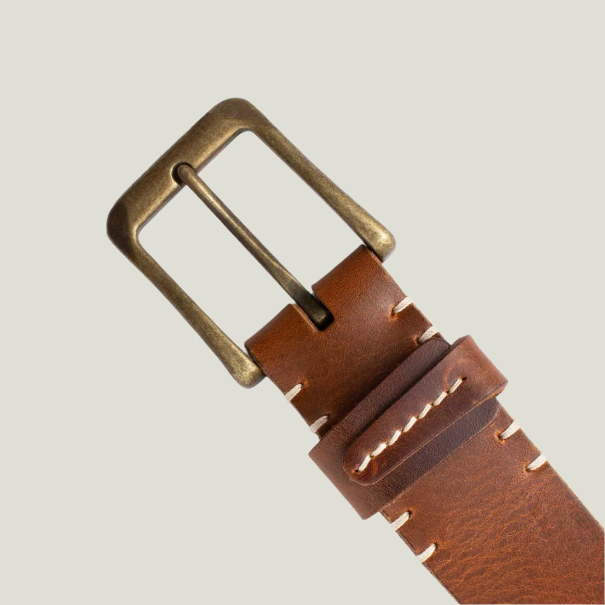 Harry Men's Leather Belt | Brown - Image 4