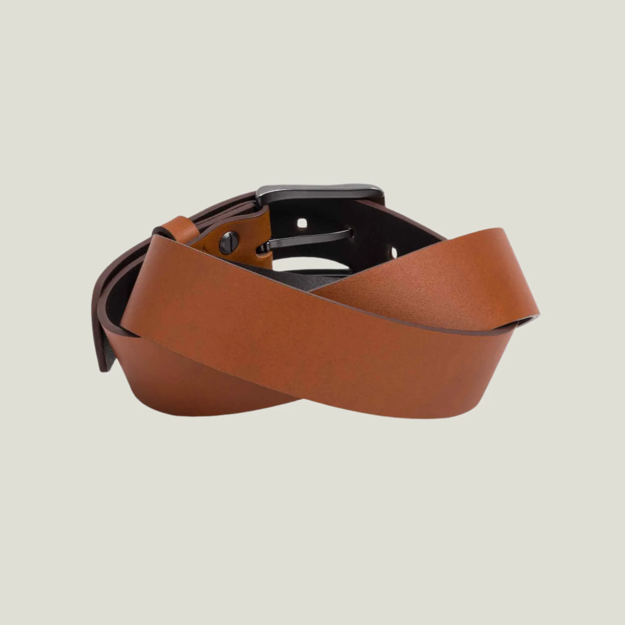 Irving Men's Leather Belt | Cognac - Image 3