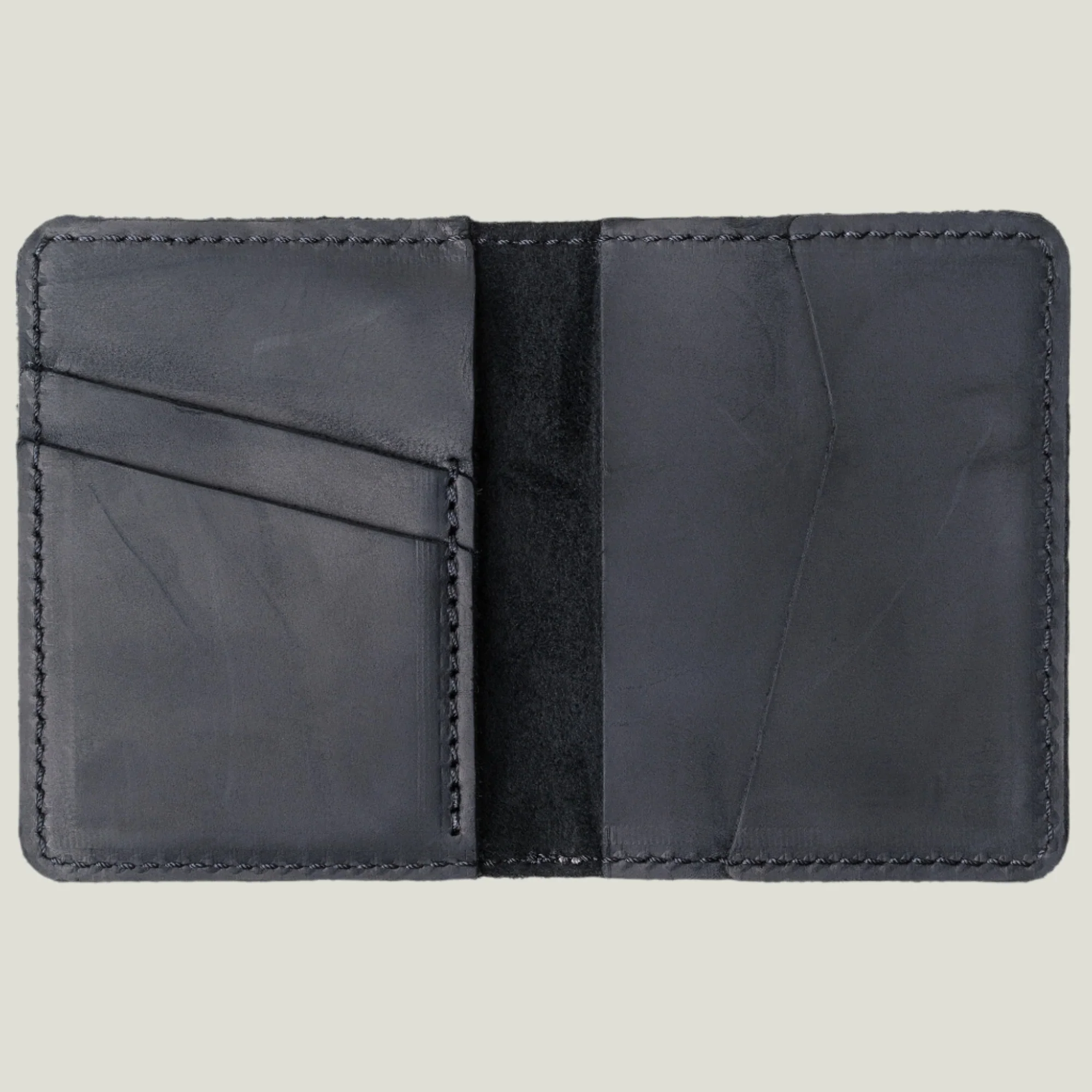 Knox Leather Bifold Wallet | Charcoal - Image 5