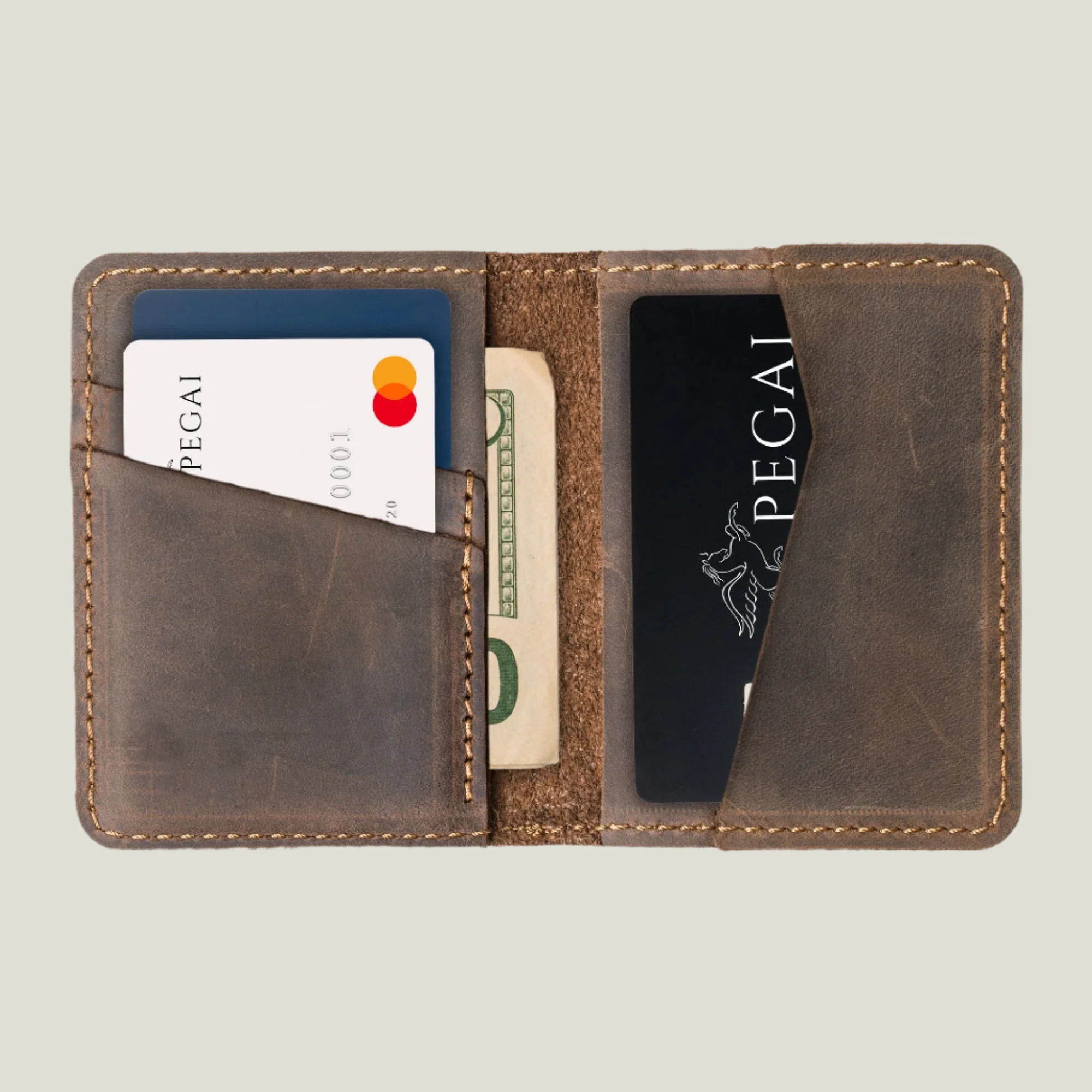 Knox Leather Bifold Wallet | Chestnut - Image 6