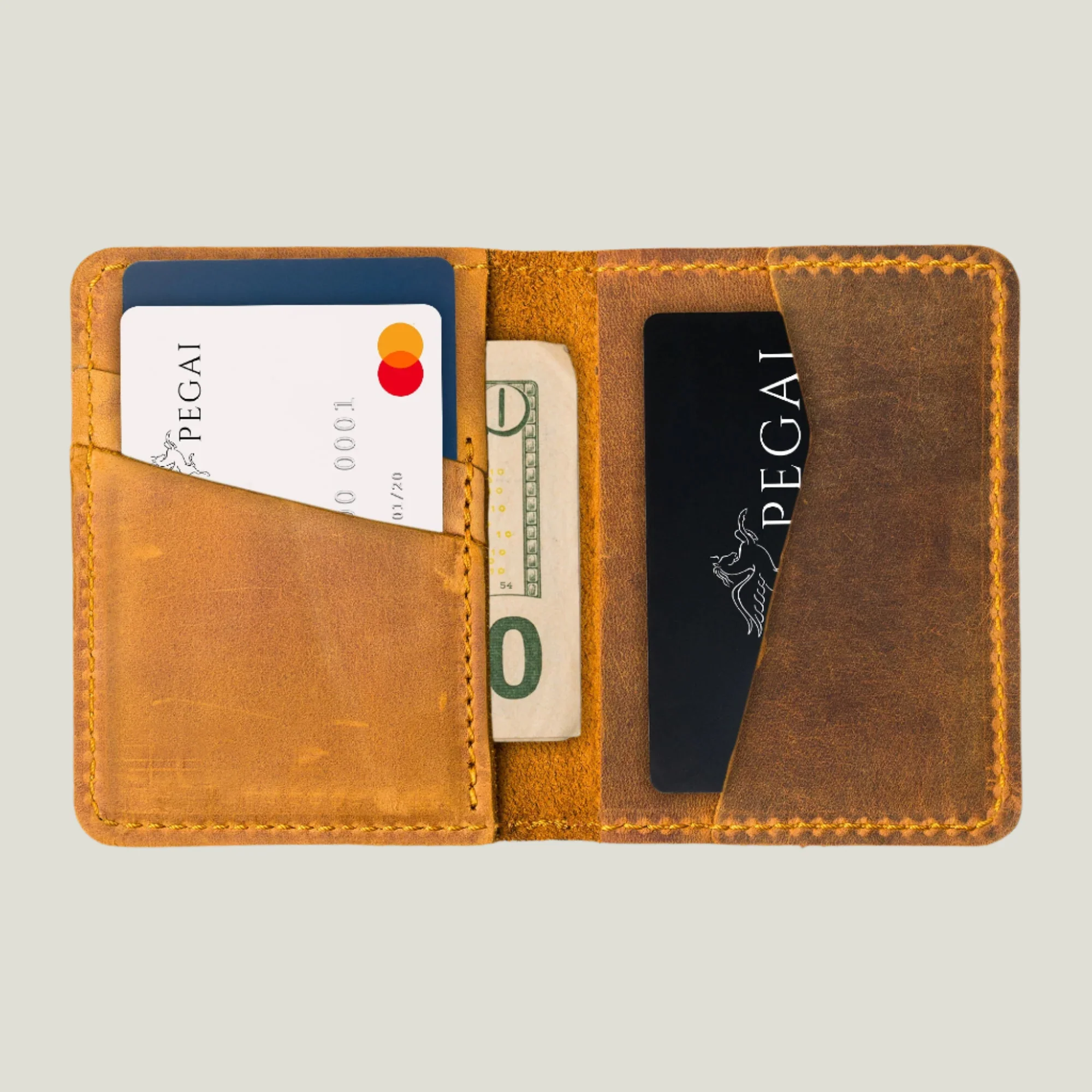 Knox Leather Bifold Wallet | Cinnamon - Image 4