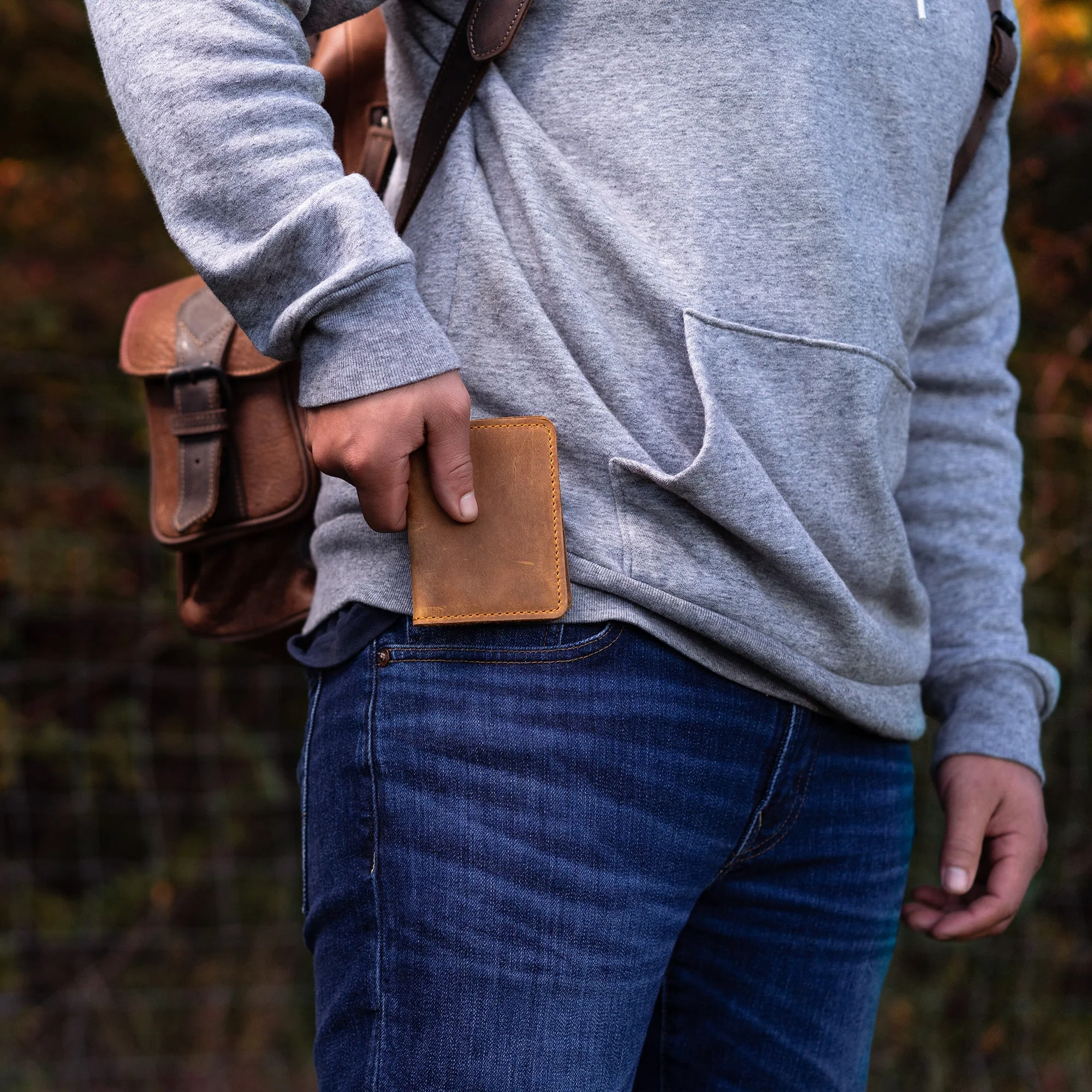 Knox Leather Bifold Wallet | Cinnamon - Image 7