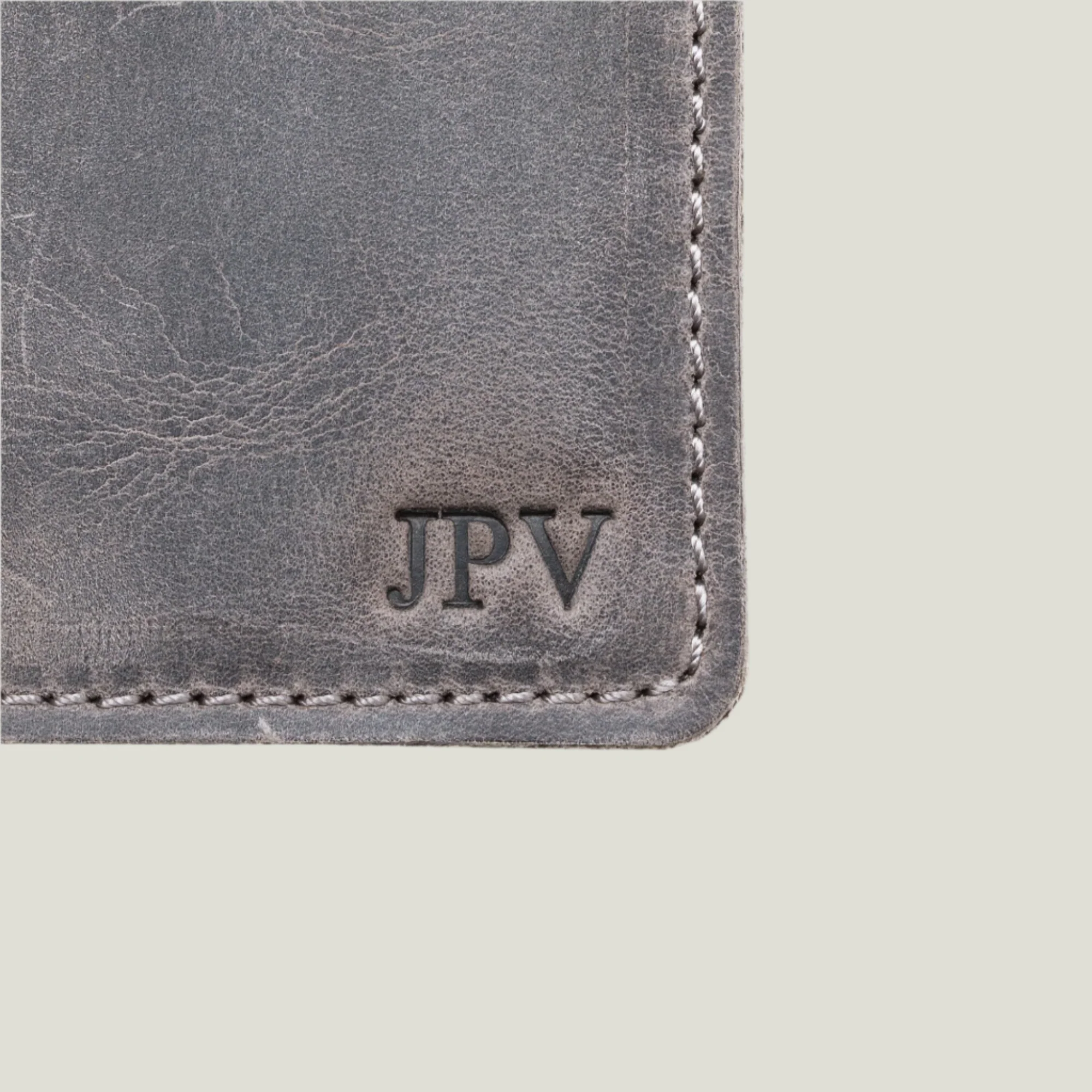 Knox Leather Bifold Wallet | Rock - Image 6