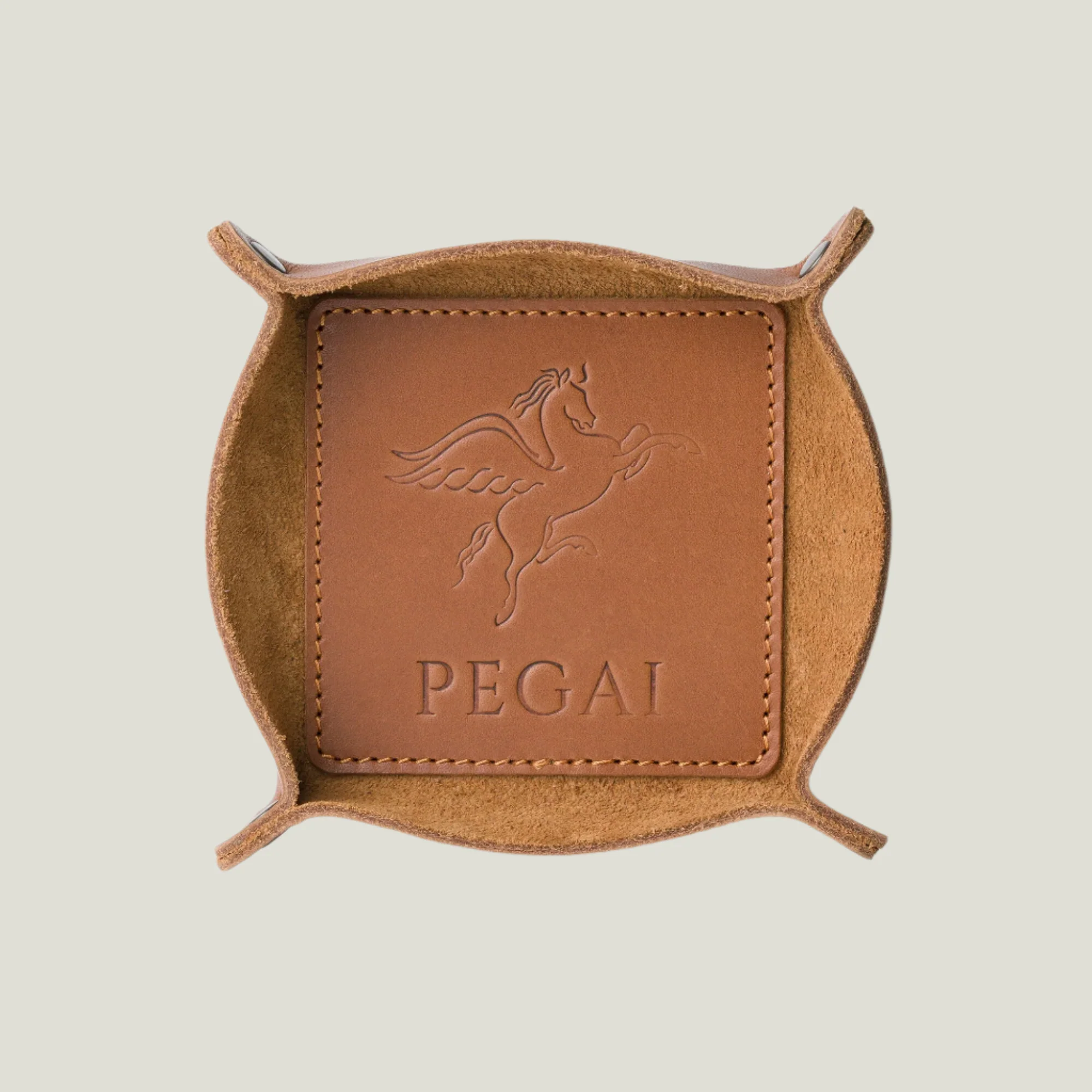 Lane Leather Catchall Tray | Maui Taba