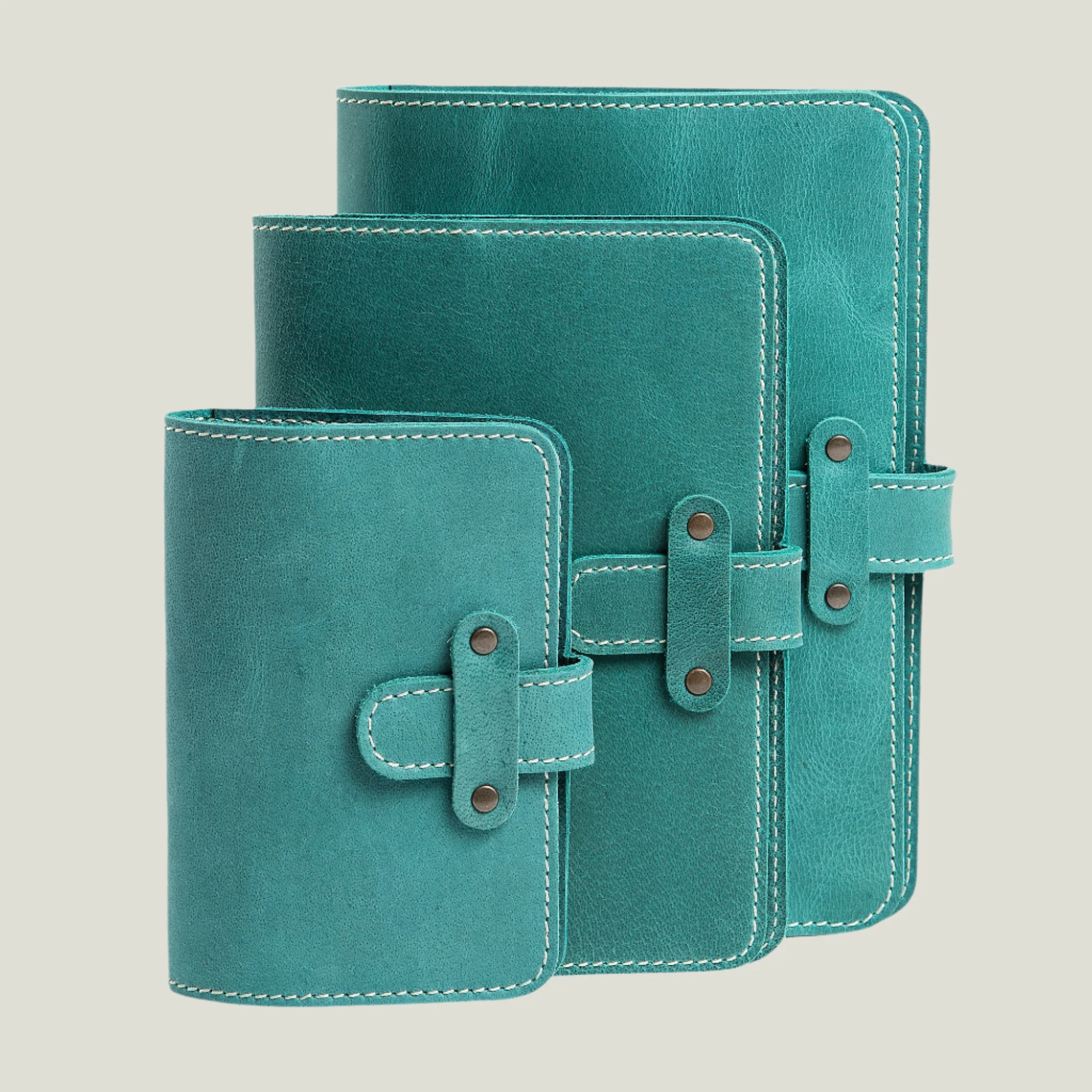 DuPage Leather Journal | Turquoise - Image 8