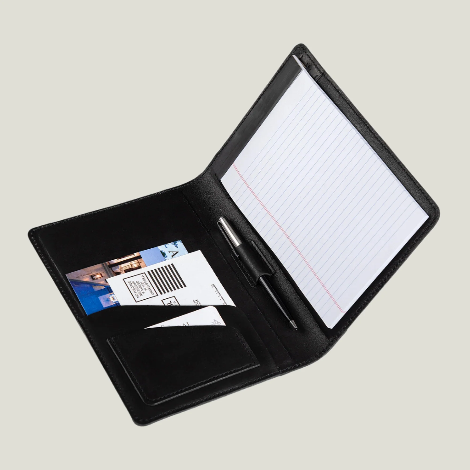 Eriksen Leather Jr. Padfolio | Charcoal - Image 3