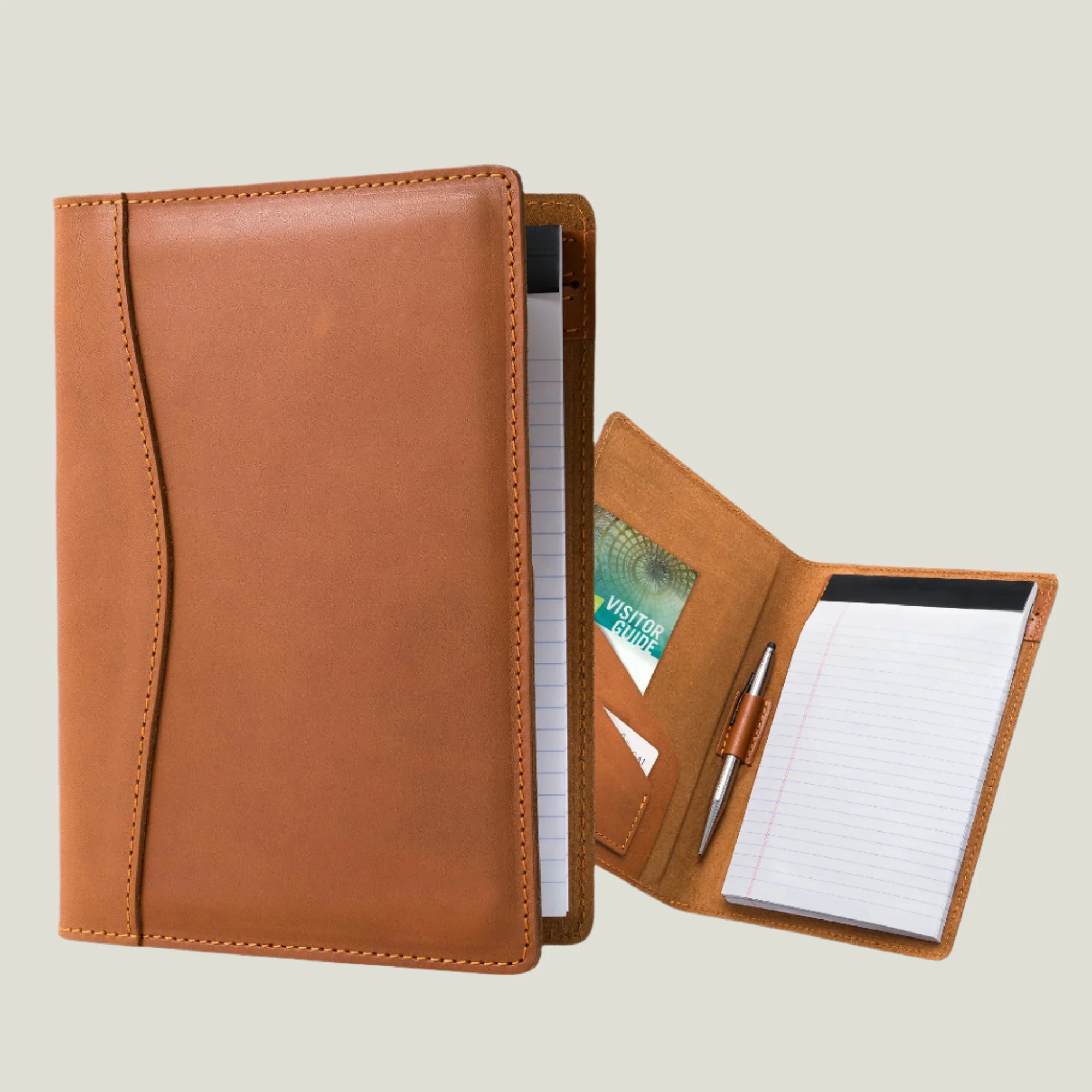 Eriksen Leather Jr. Padfolio | Cognac - Image 4