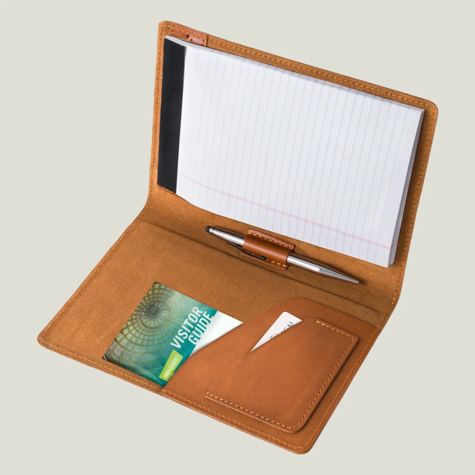 Eriksen Leather Jr. Padfolio | Cognac - Image 5