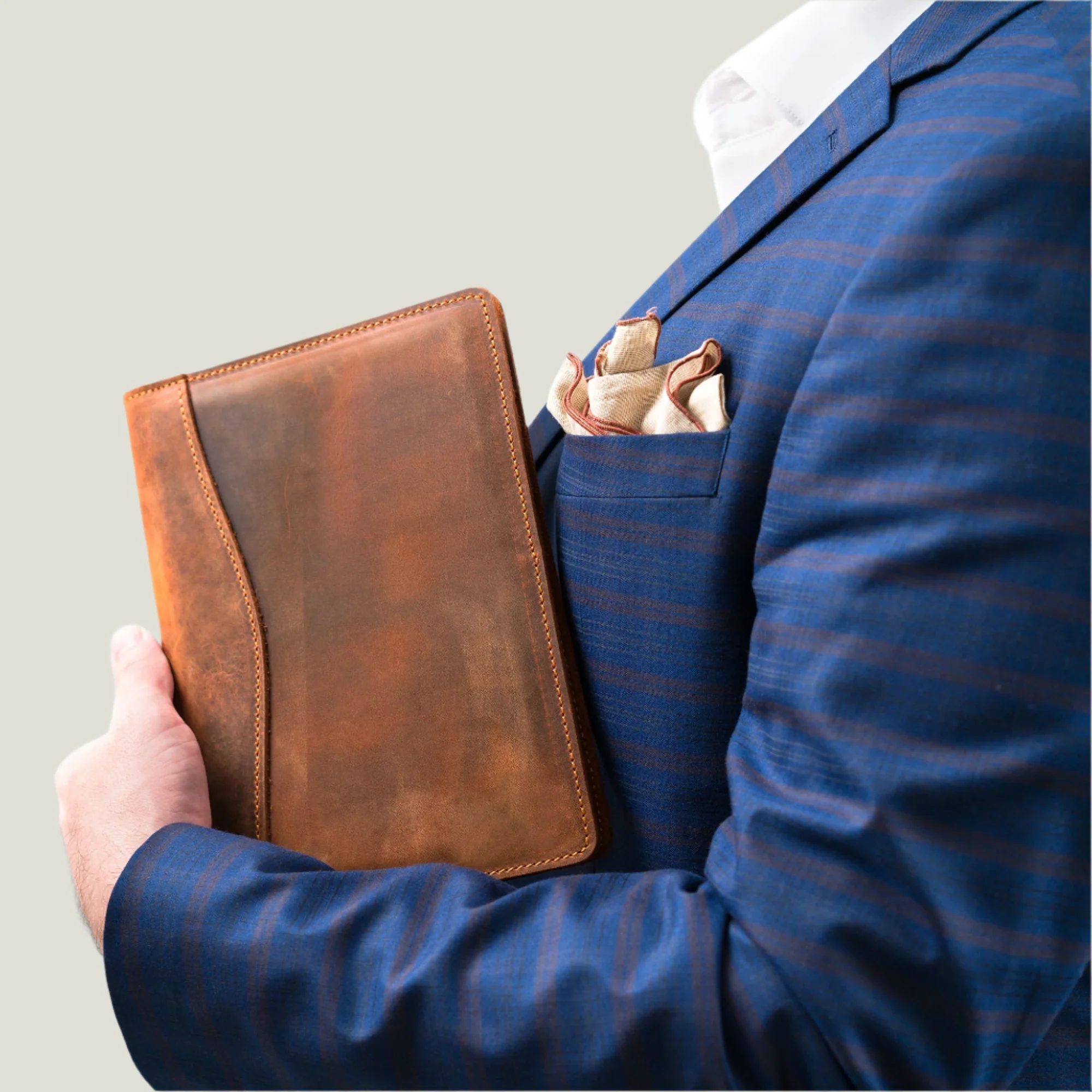 Eriksen Leather Jr. Padfolio | Mahogany - Image 7