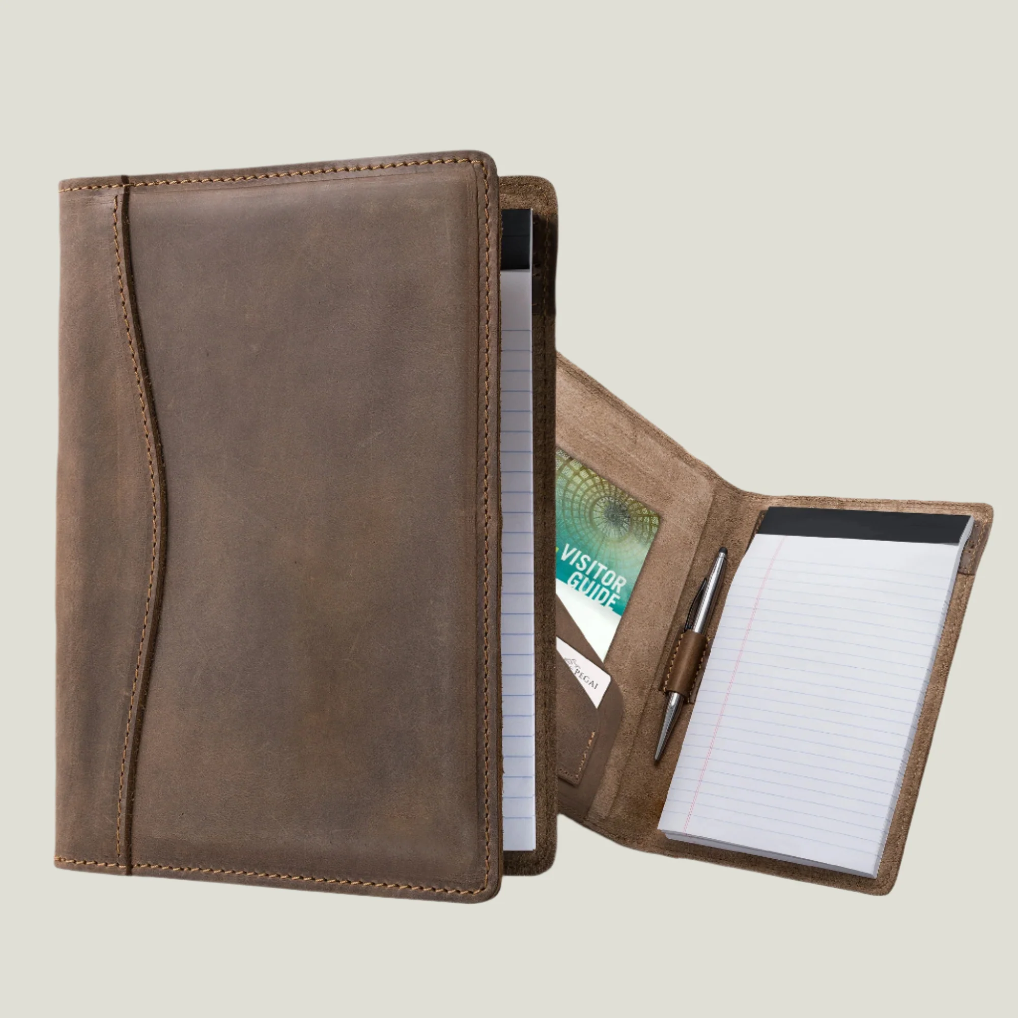 Eriksen Leather Jr. Padfolio | Sand - Image 3
