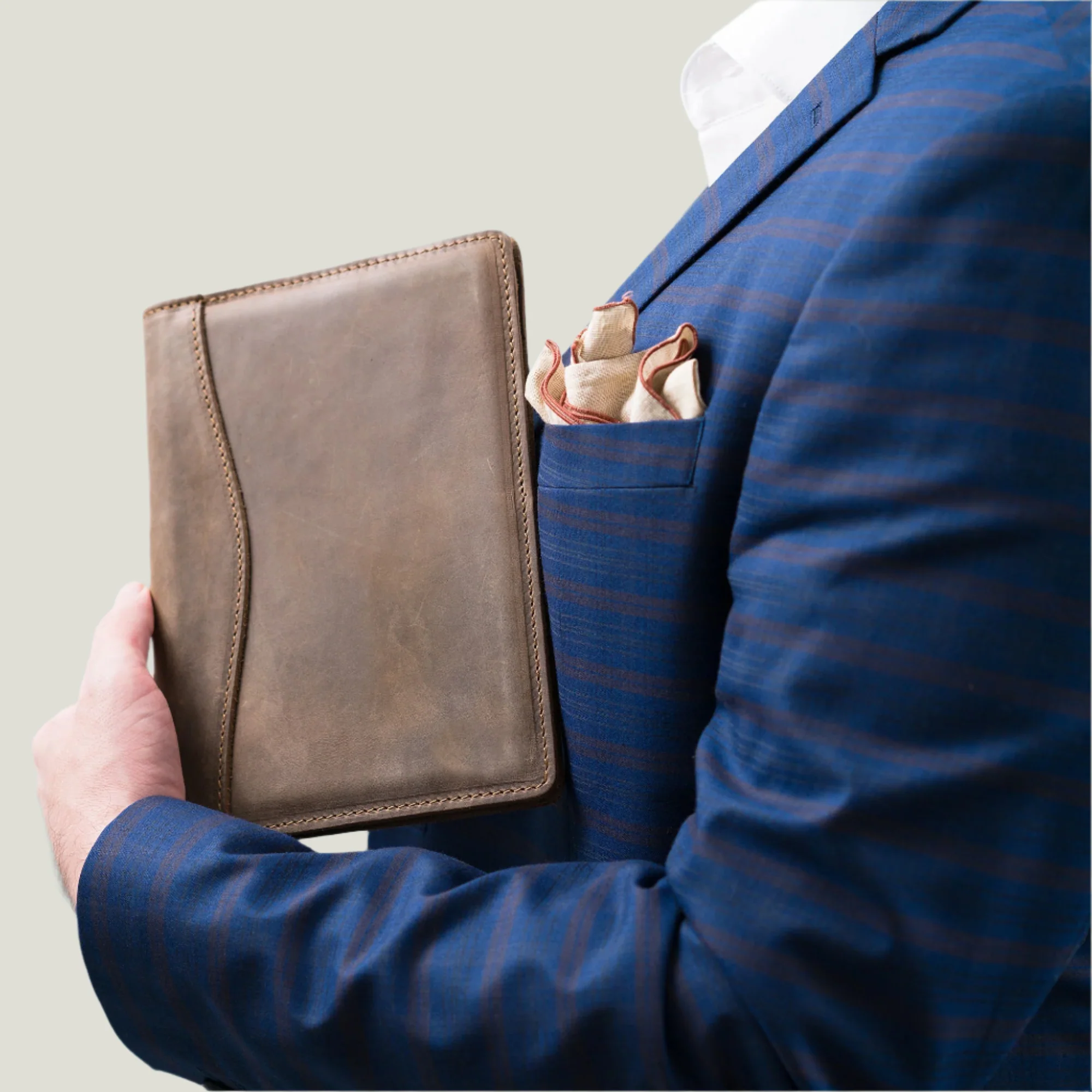 Eriksen Leather Jr. Padfolio | Sand - Image 4