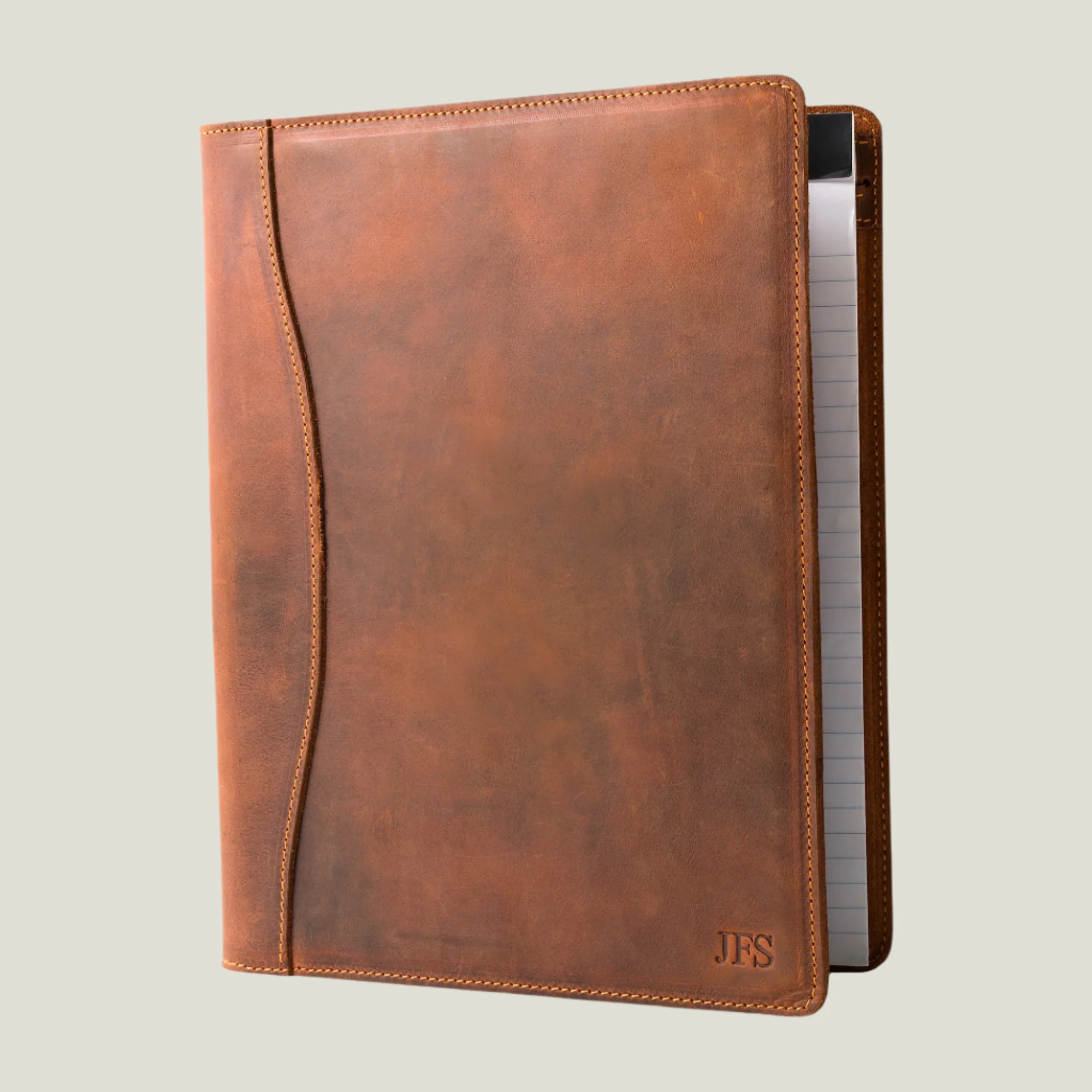 Marshall Leather Legal Padfolio | Mahogany - Image 4