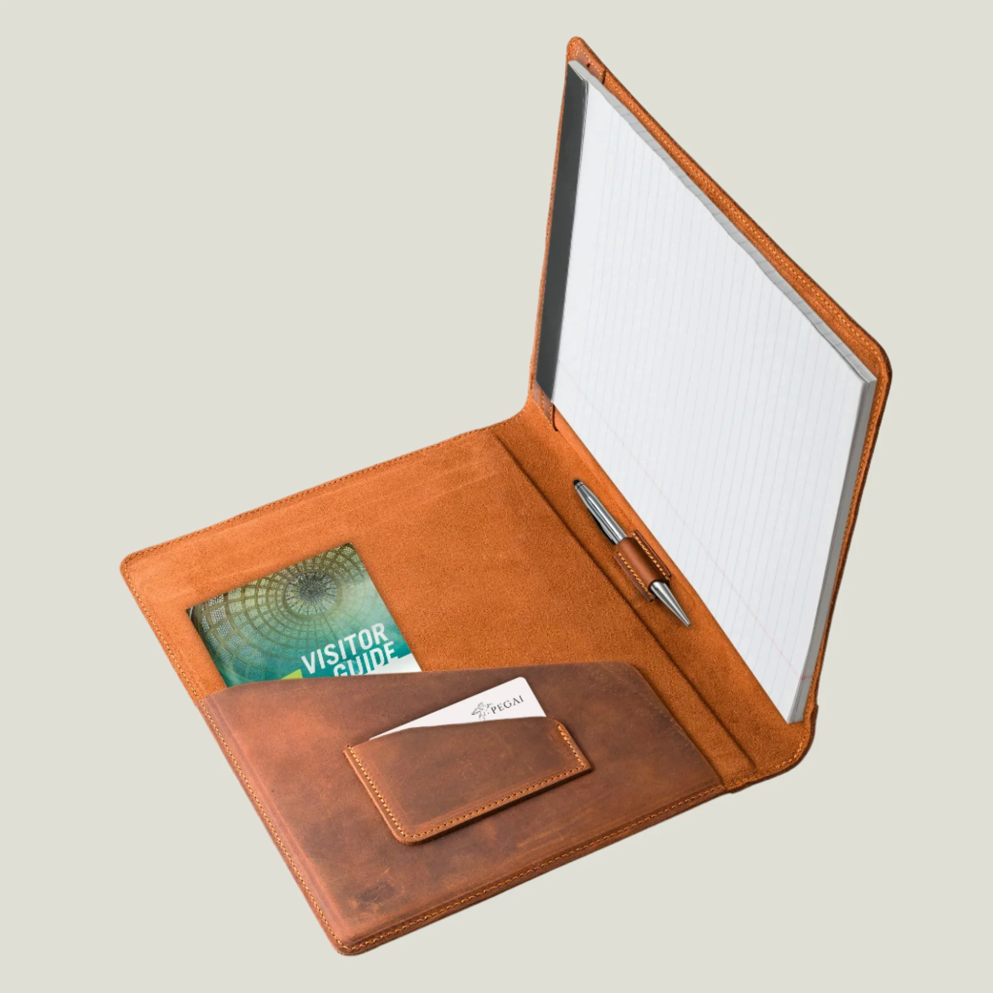 Marshall Leather Legal Padfolio | Mahogany - Image 8