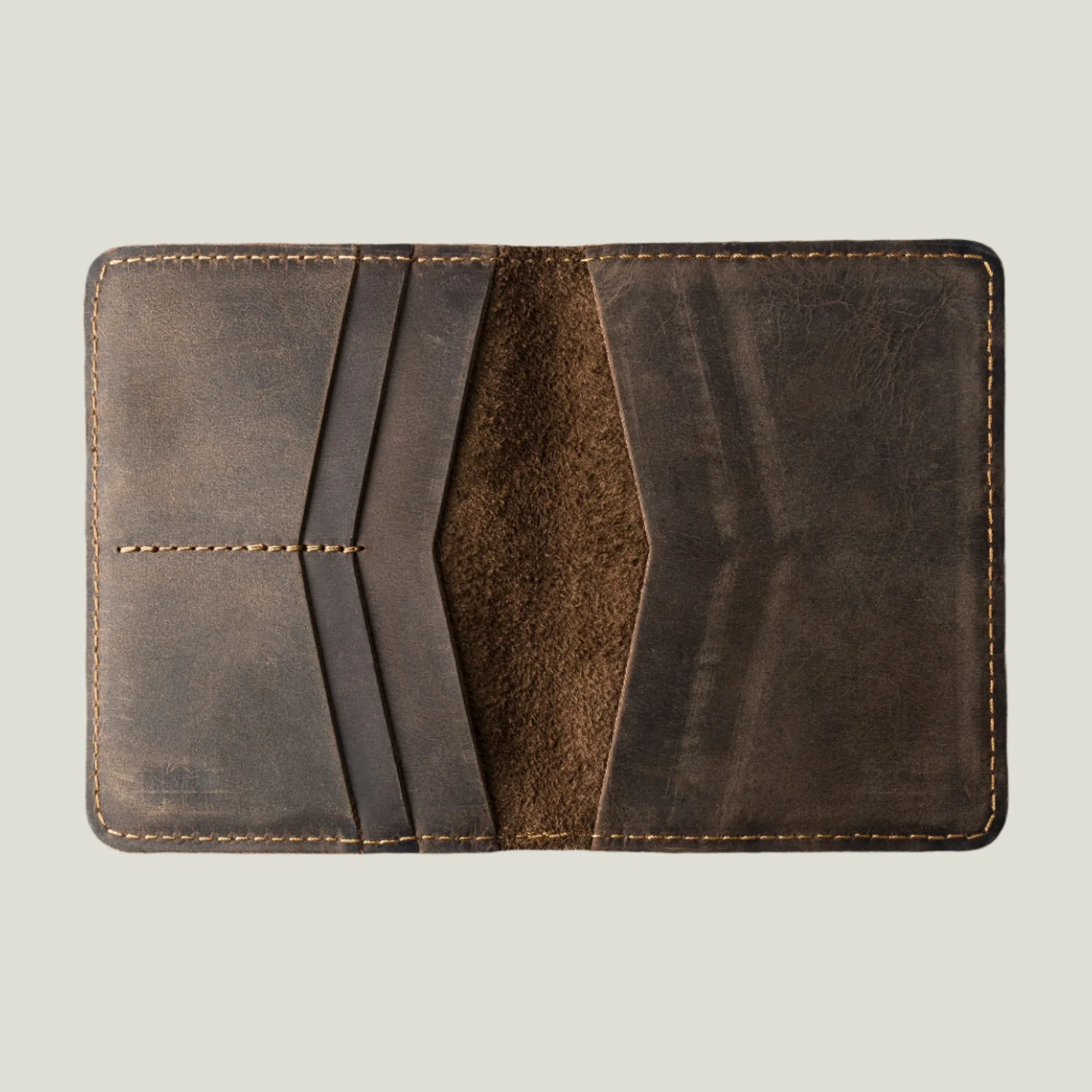 Pike Leather Passport Wallet | Chestnut - Image 6