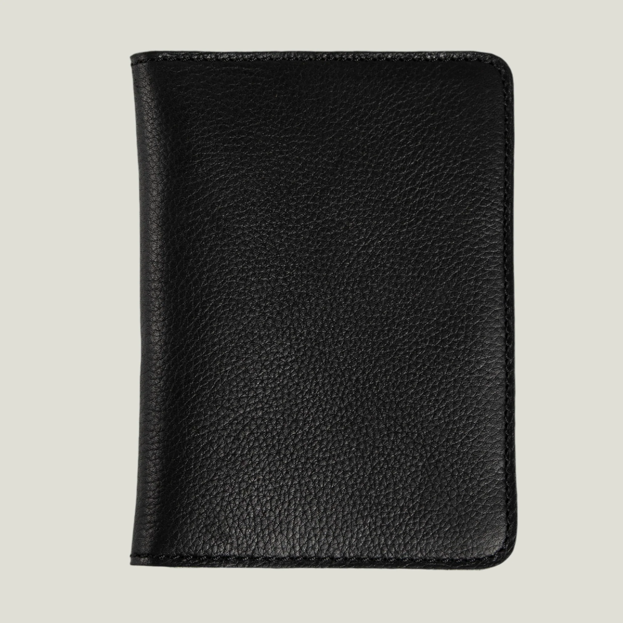 Pike Leather Passport Wallet | Dymnos Black - Image 6