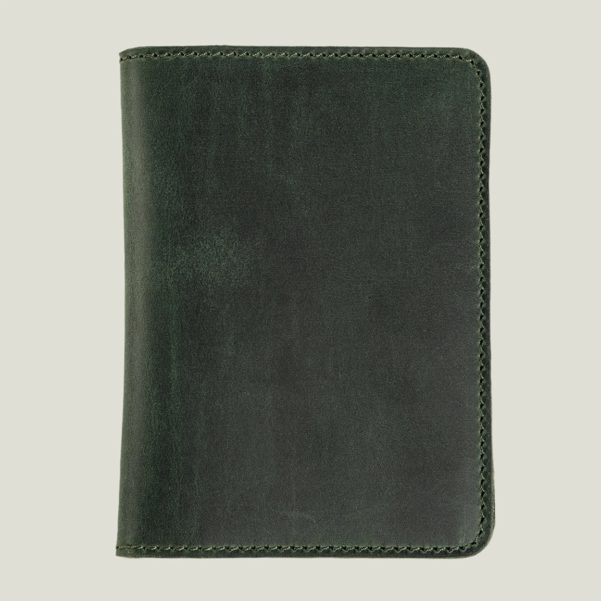 Pike Leather Passport Wallet | Green - Image 3