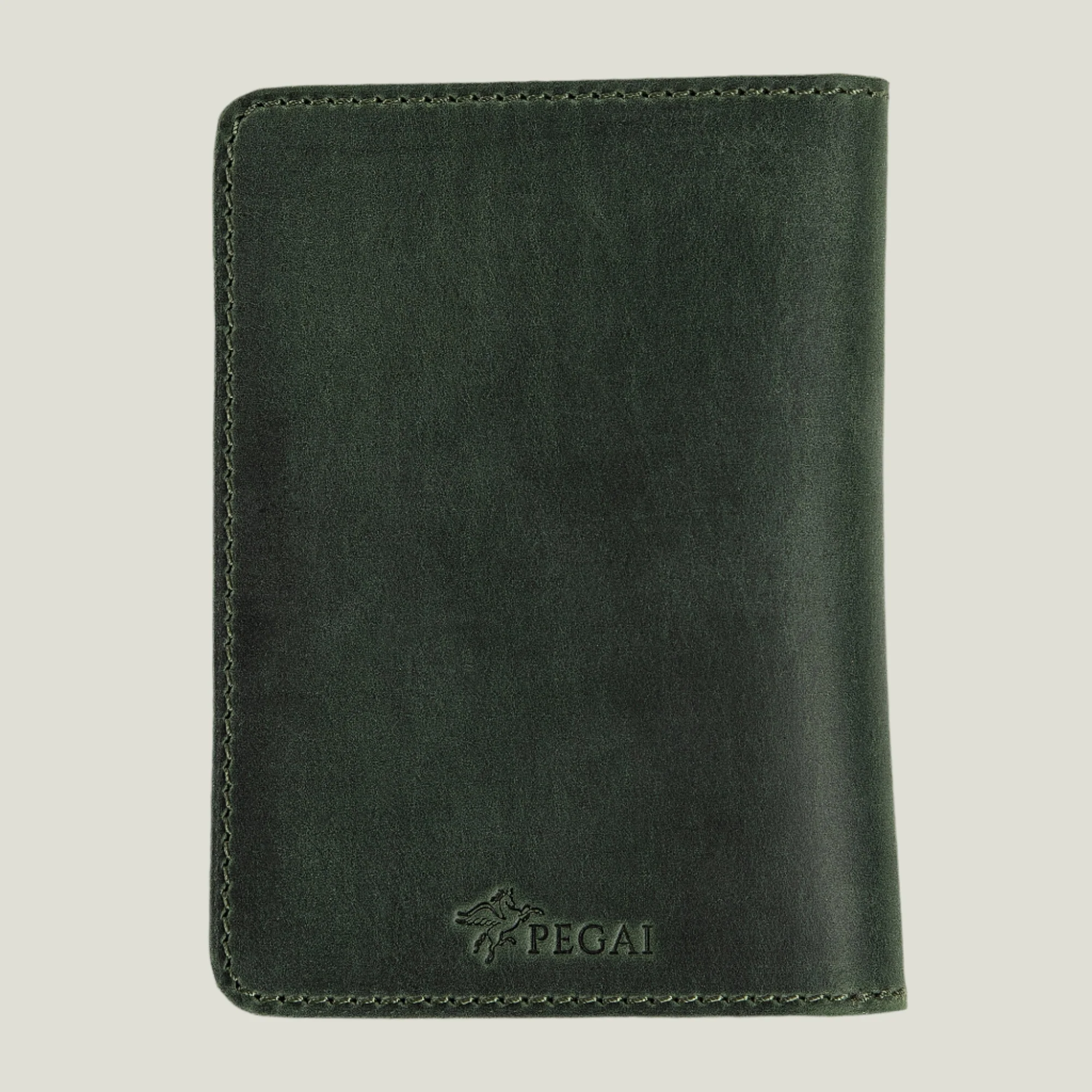 Pike Leather Passport Wallet | Green - Image 6