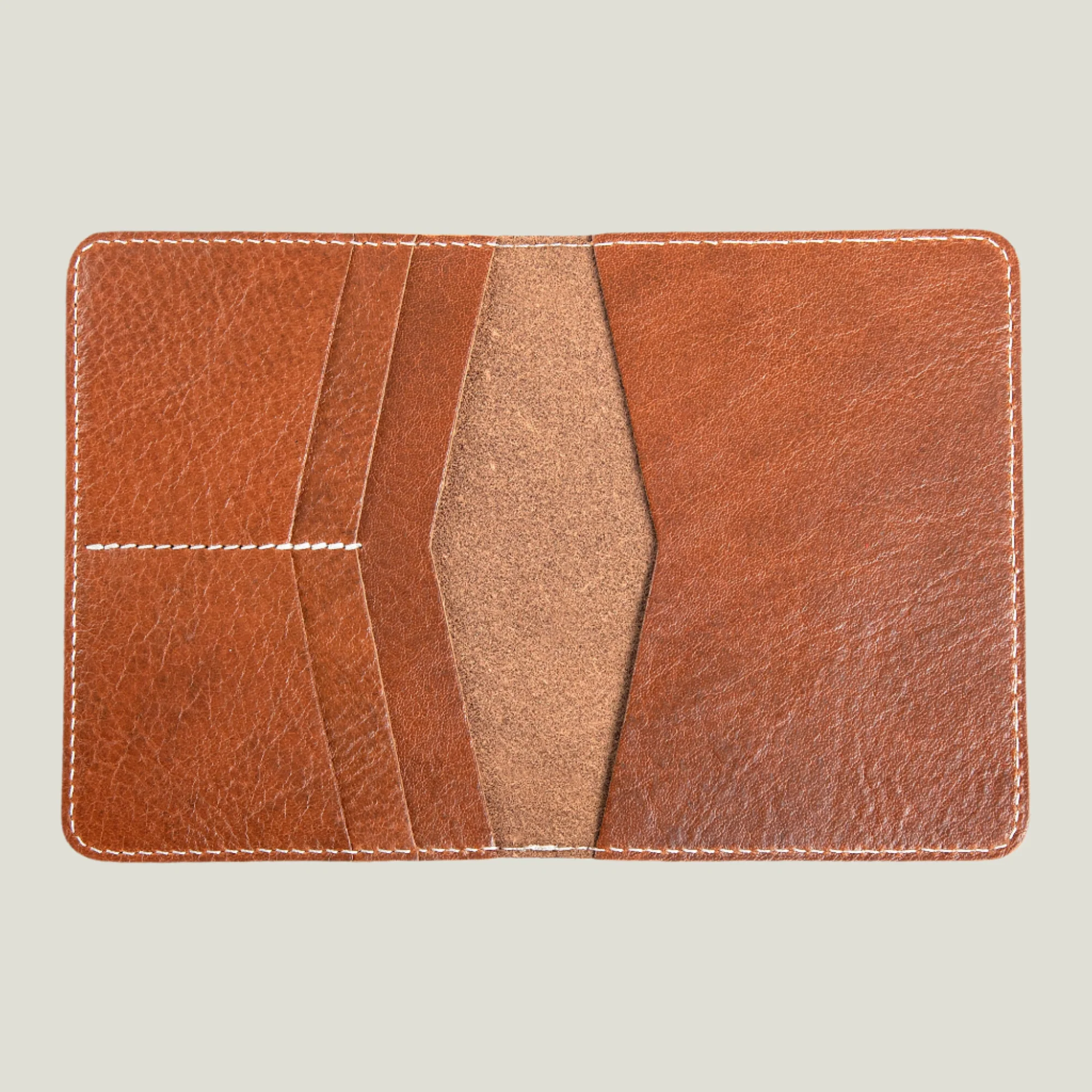 Pike Leather Passport Wallet | Phokion Brown - Image 4