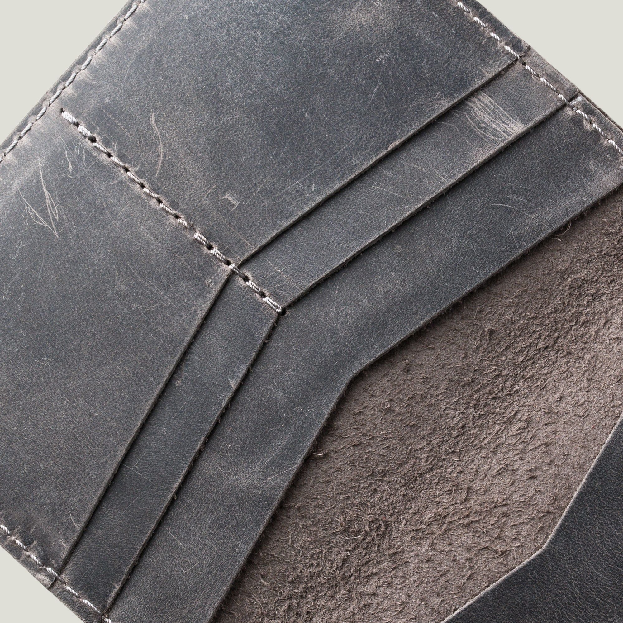 Pike Leather Passport Wallet | Rock - Image 4