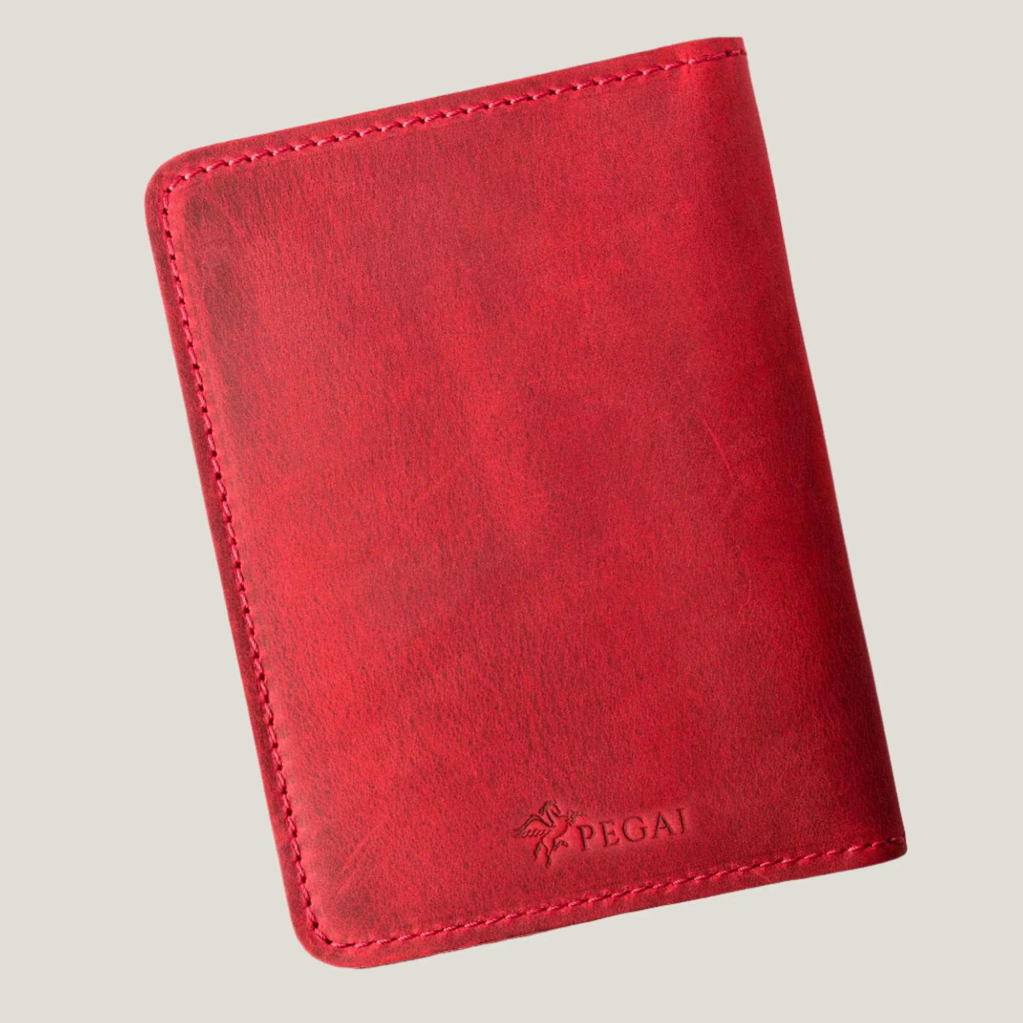Pike Leather Passport Wallet | Rose - Image 3