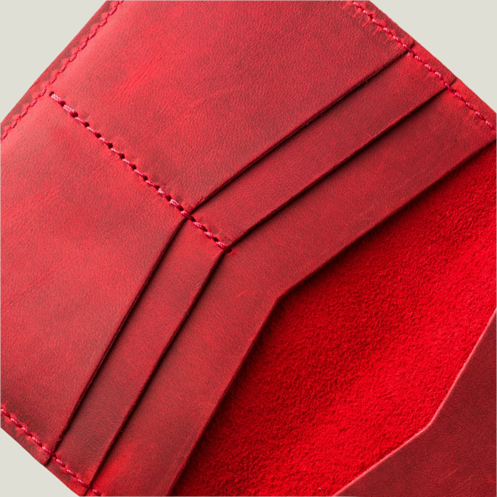 Pike Leather Passport Wallet | Rose - Image 5