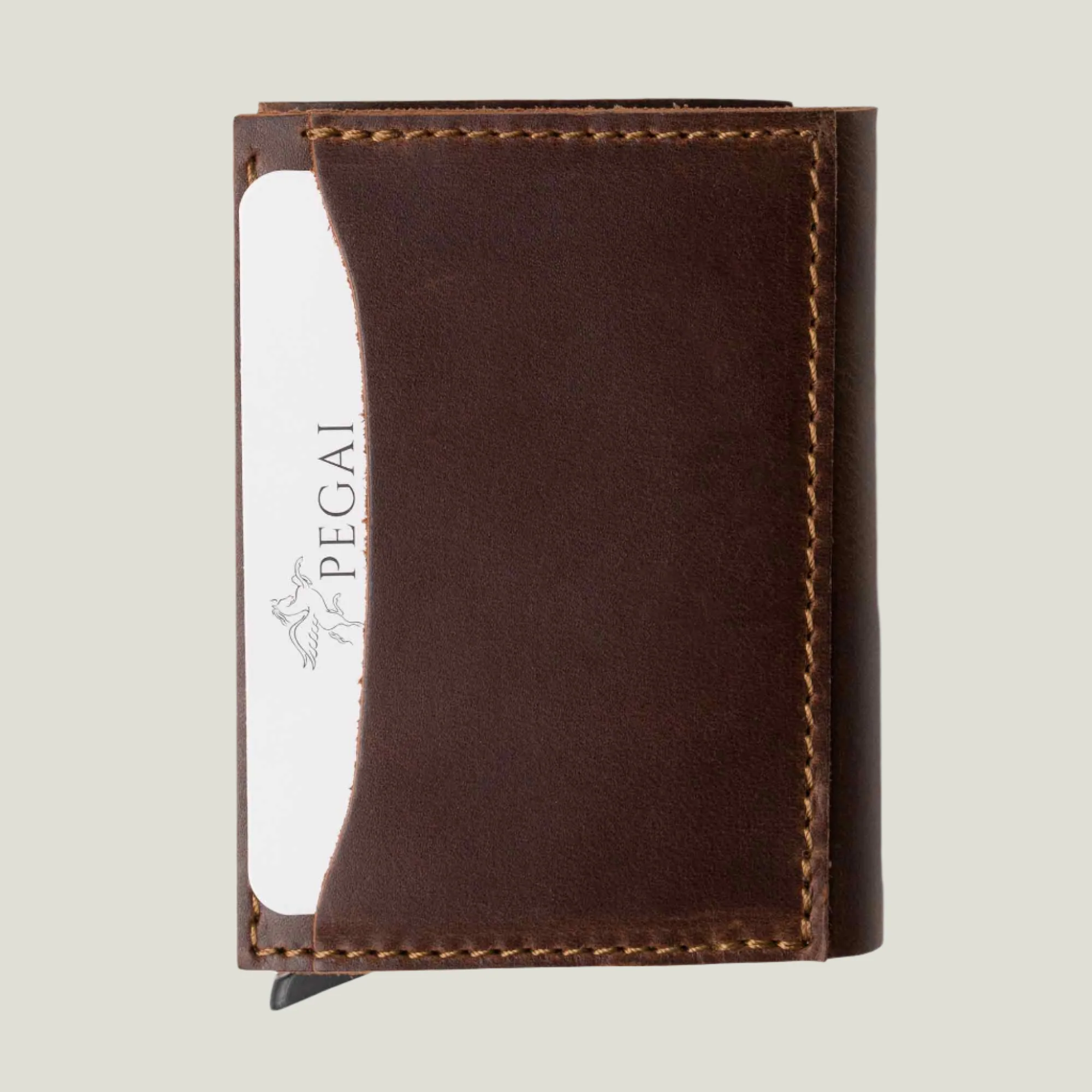 Mack Leather Trifold Wallet | Antique - Image 3