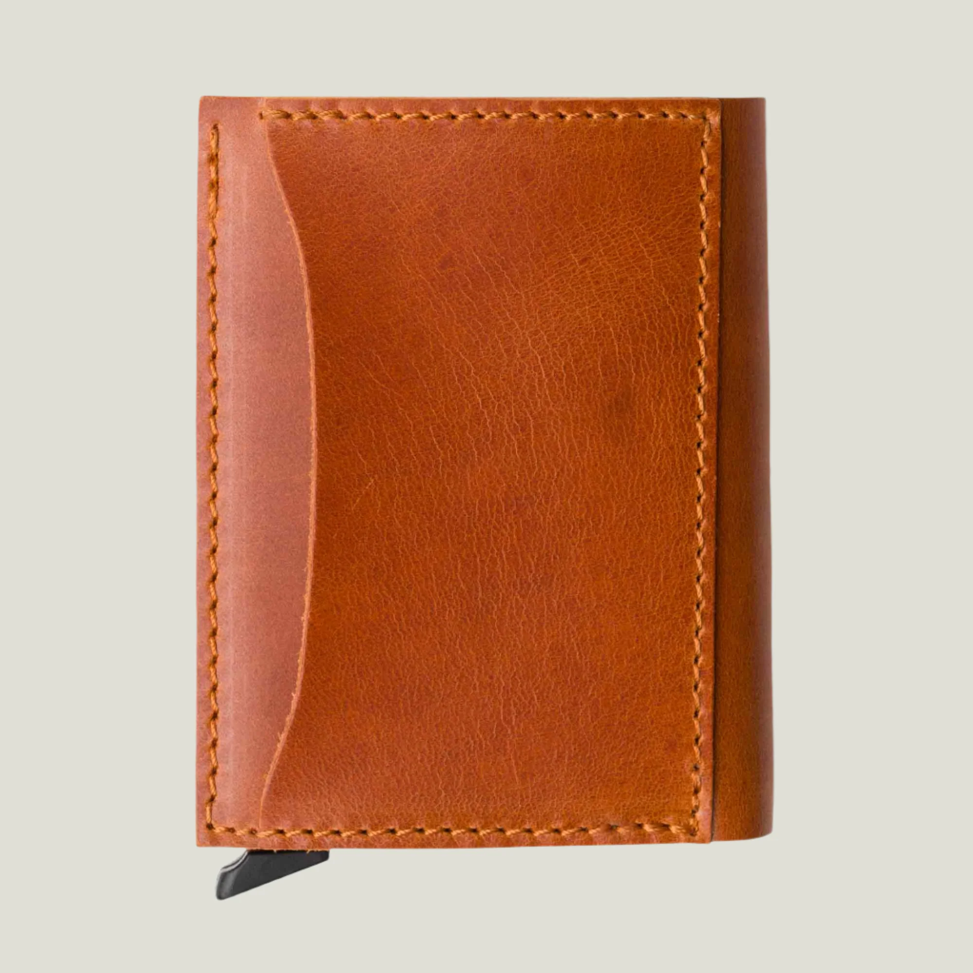 Mack Leather Trifold Wallet | Whiskey - Image 3