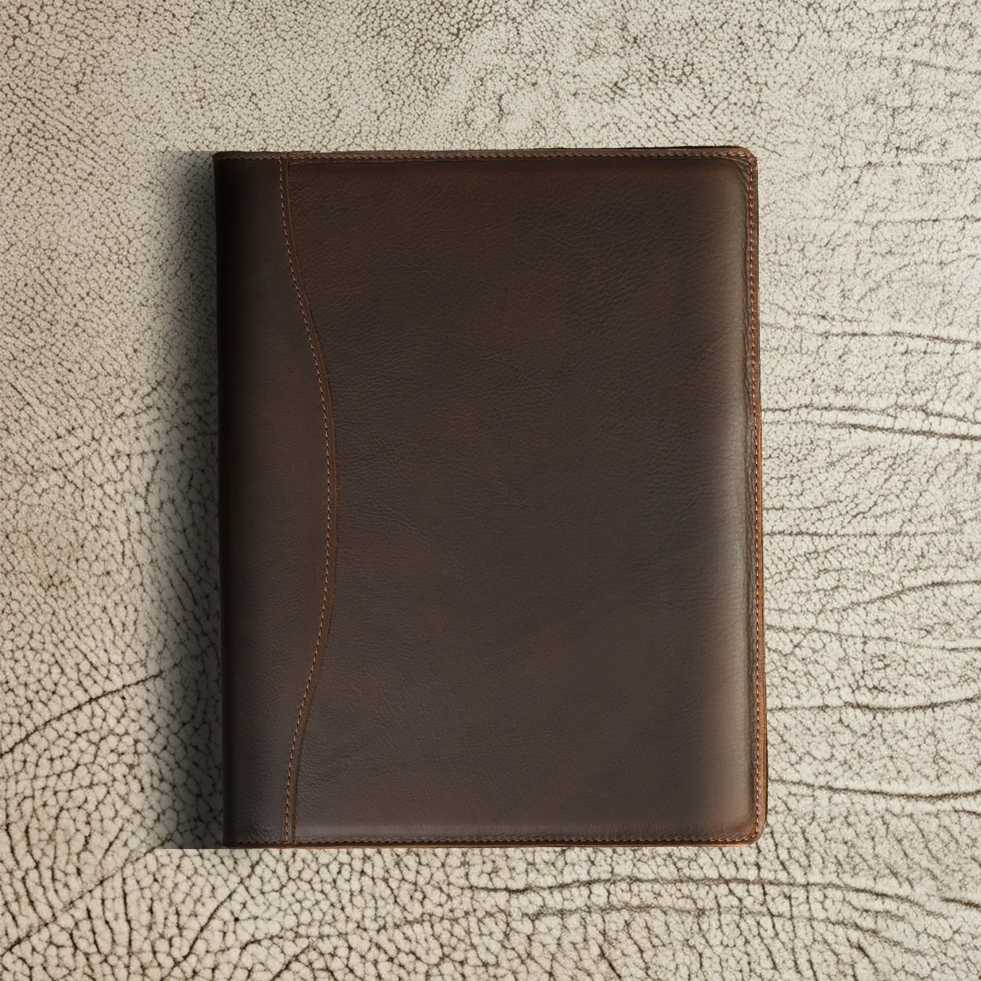 Marshall Leather Legal Padfolio | Dymnos Brown