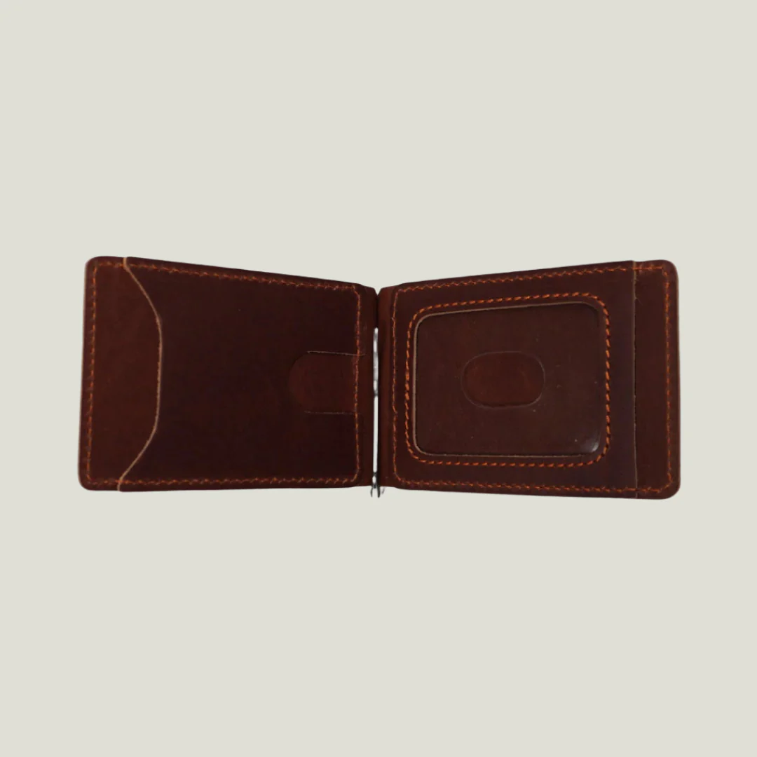 Max Leather Moneyclip Wallet | Antique - Image 3