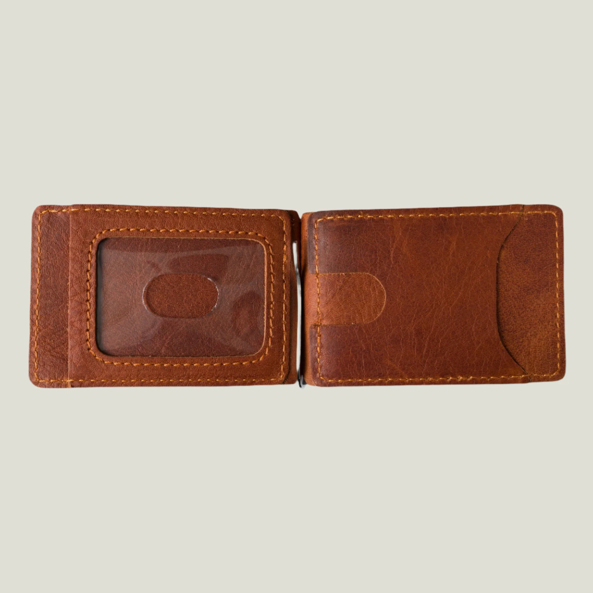 Max Leather Moneyclip Wallet | Frisco Rustic - Image 4