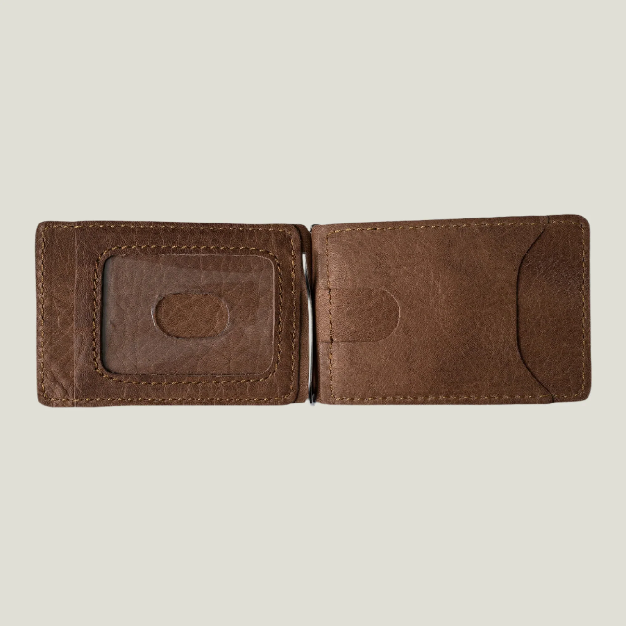 Max Leather Moneyclip Wallet | Mocha - Image 4