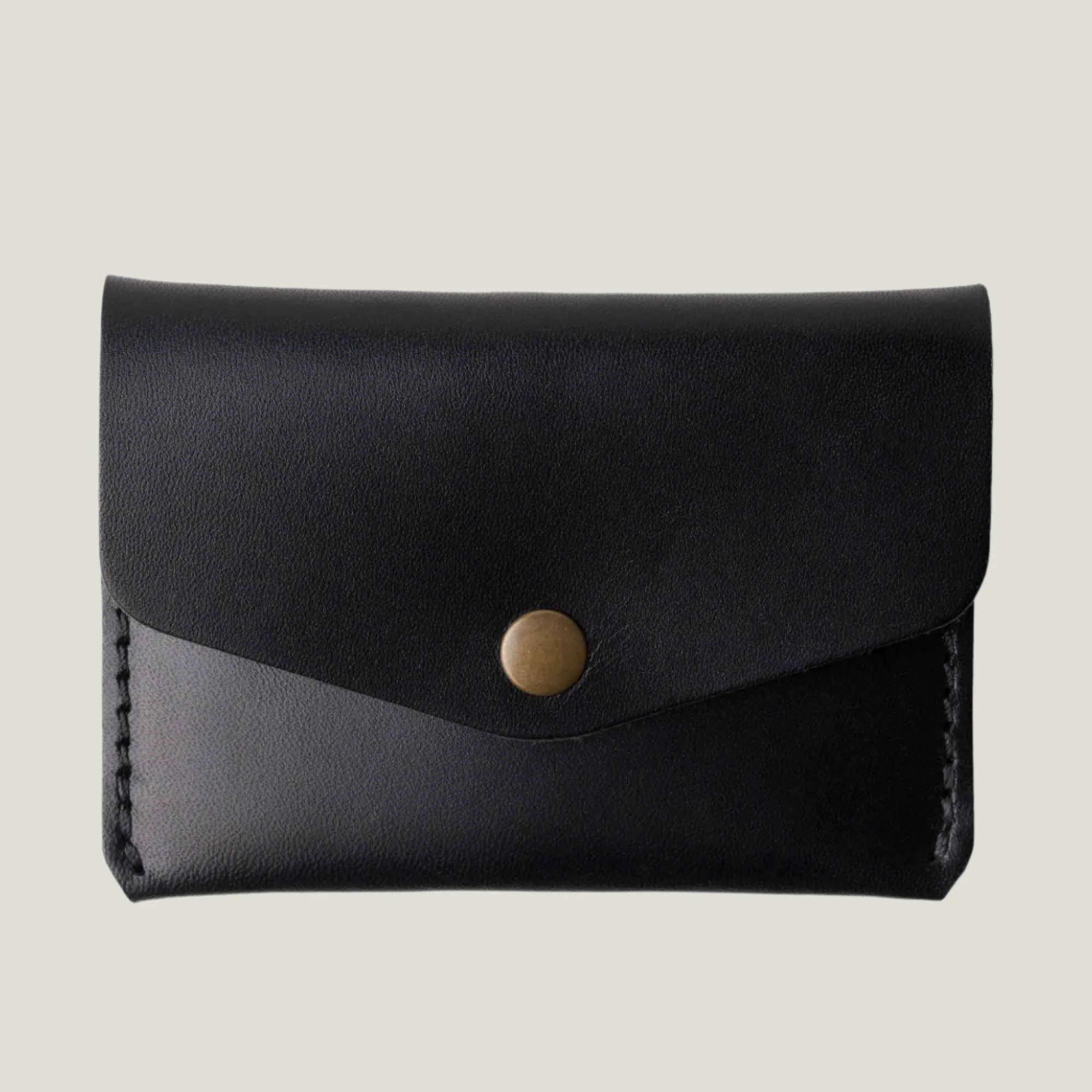 Seline Leather Card Holder | Black - Image 2