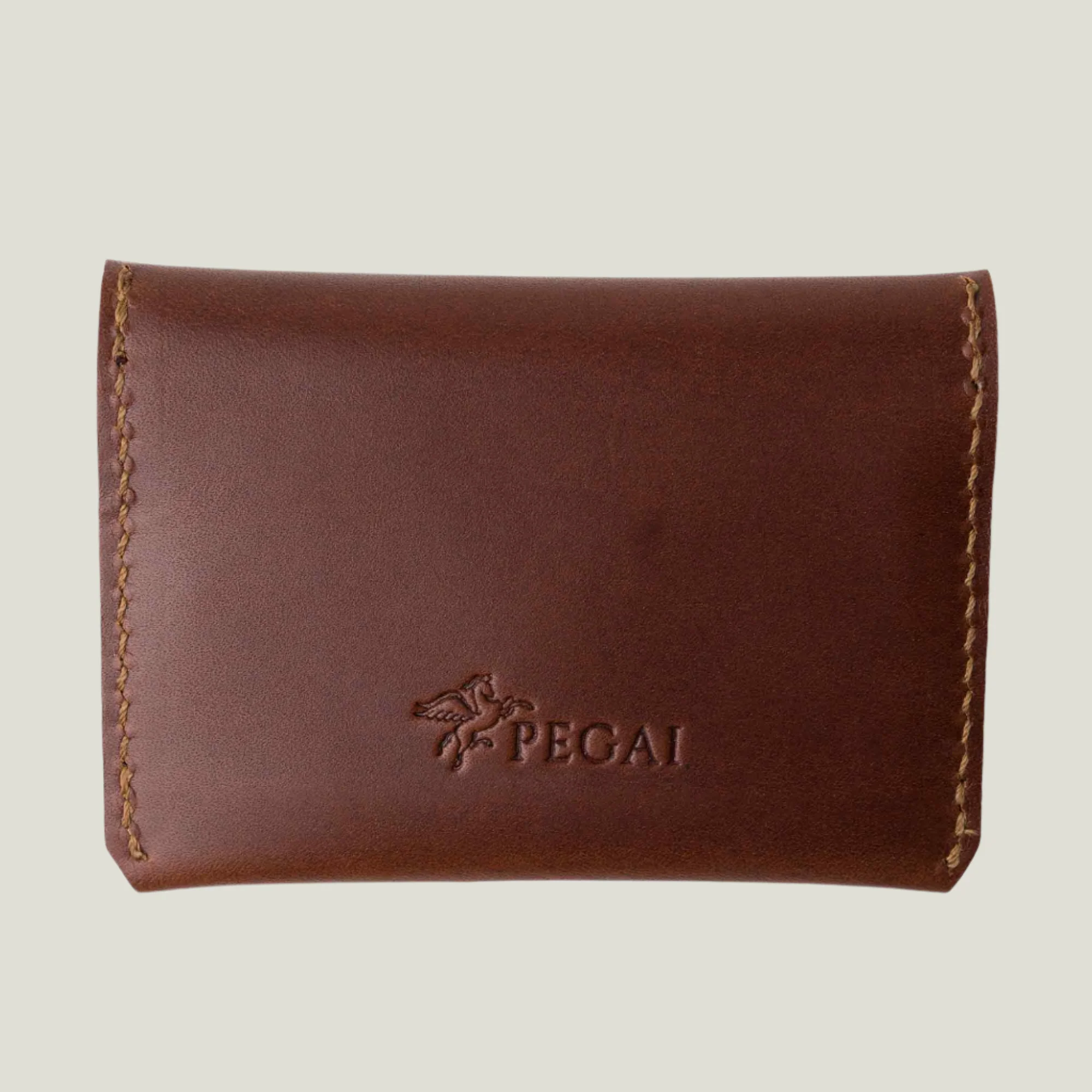 Seline Leather Card Holder | Rum - Image 3