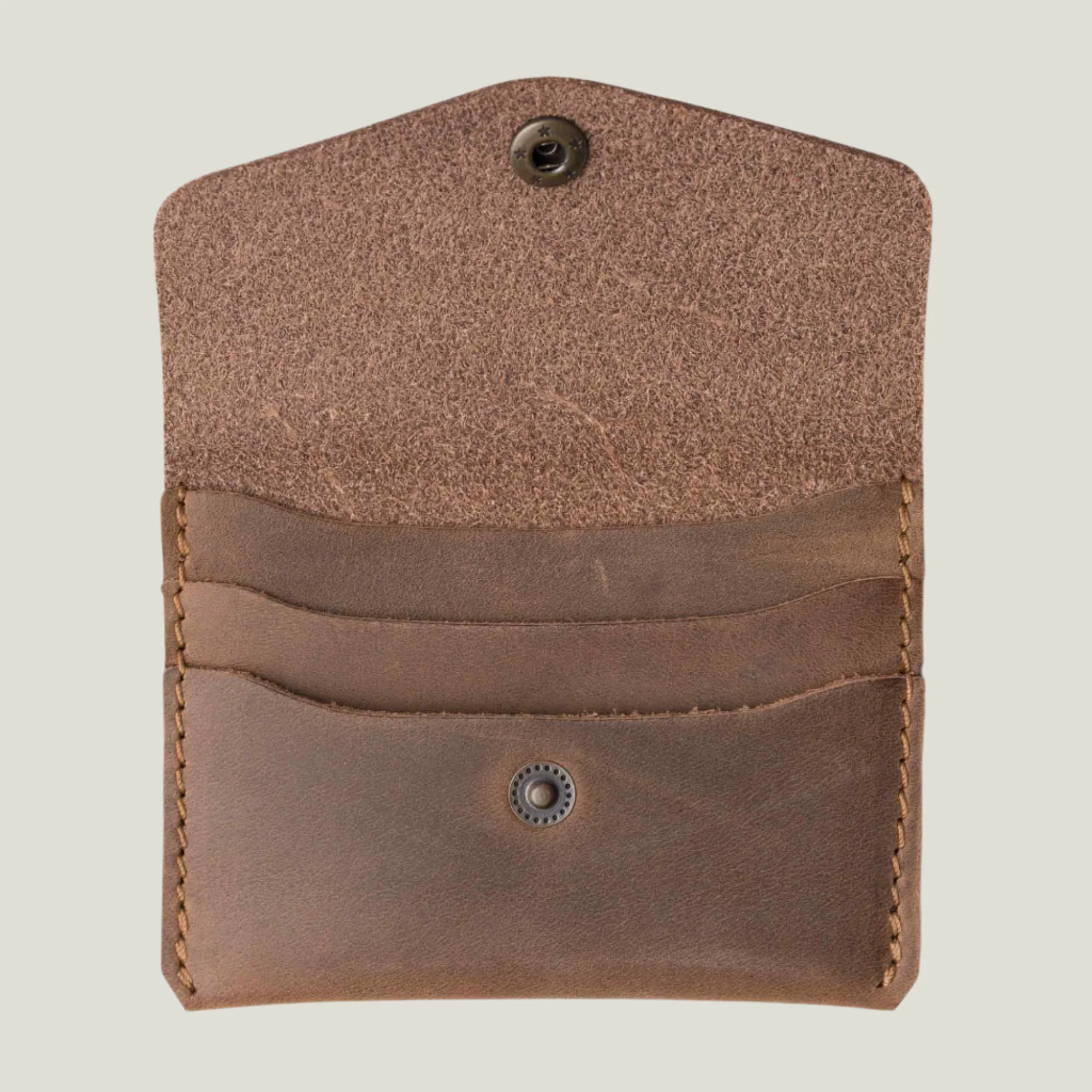 Seline Leather Card Holder | Sand - Image 4